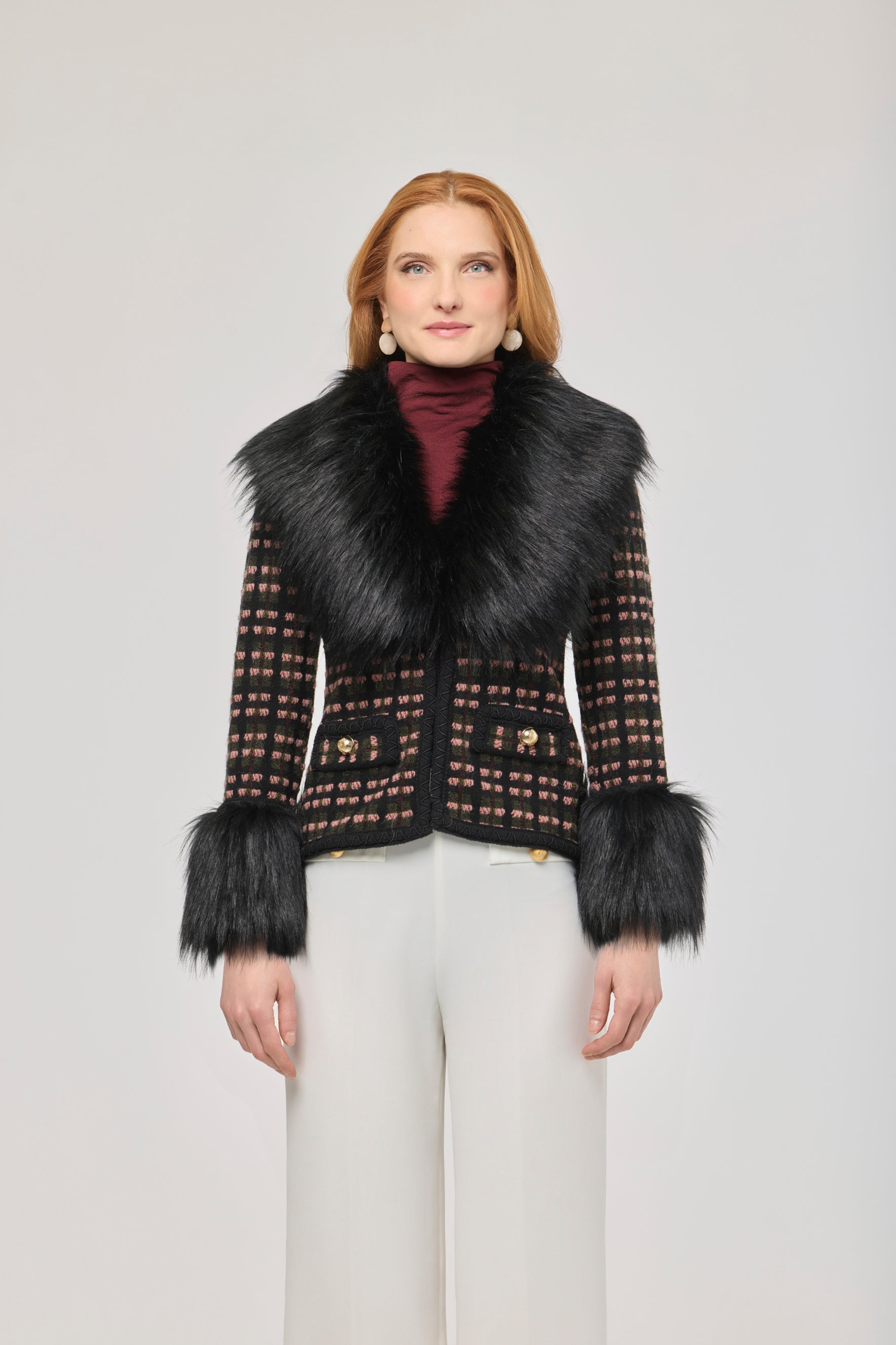 Angele Short Faux Fur Jacket - Limited Edition
