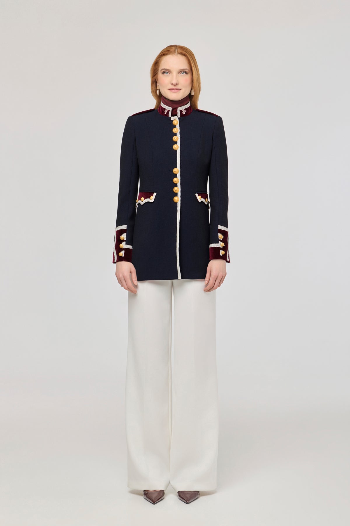 Longline Velvet Blazer Bowie - Limited Edition
