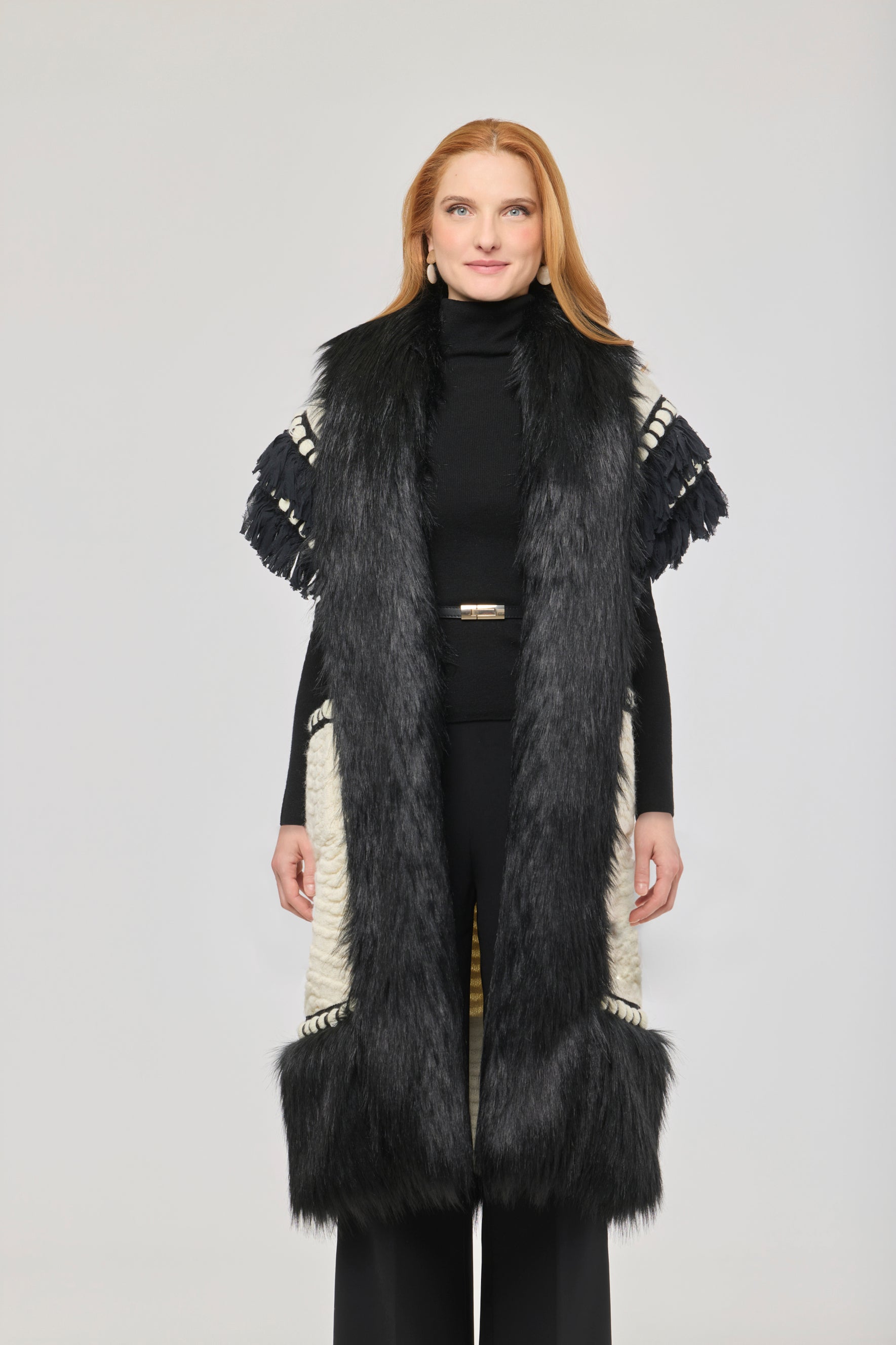 Edward Long Faux Fur Vest - Limited Edition