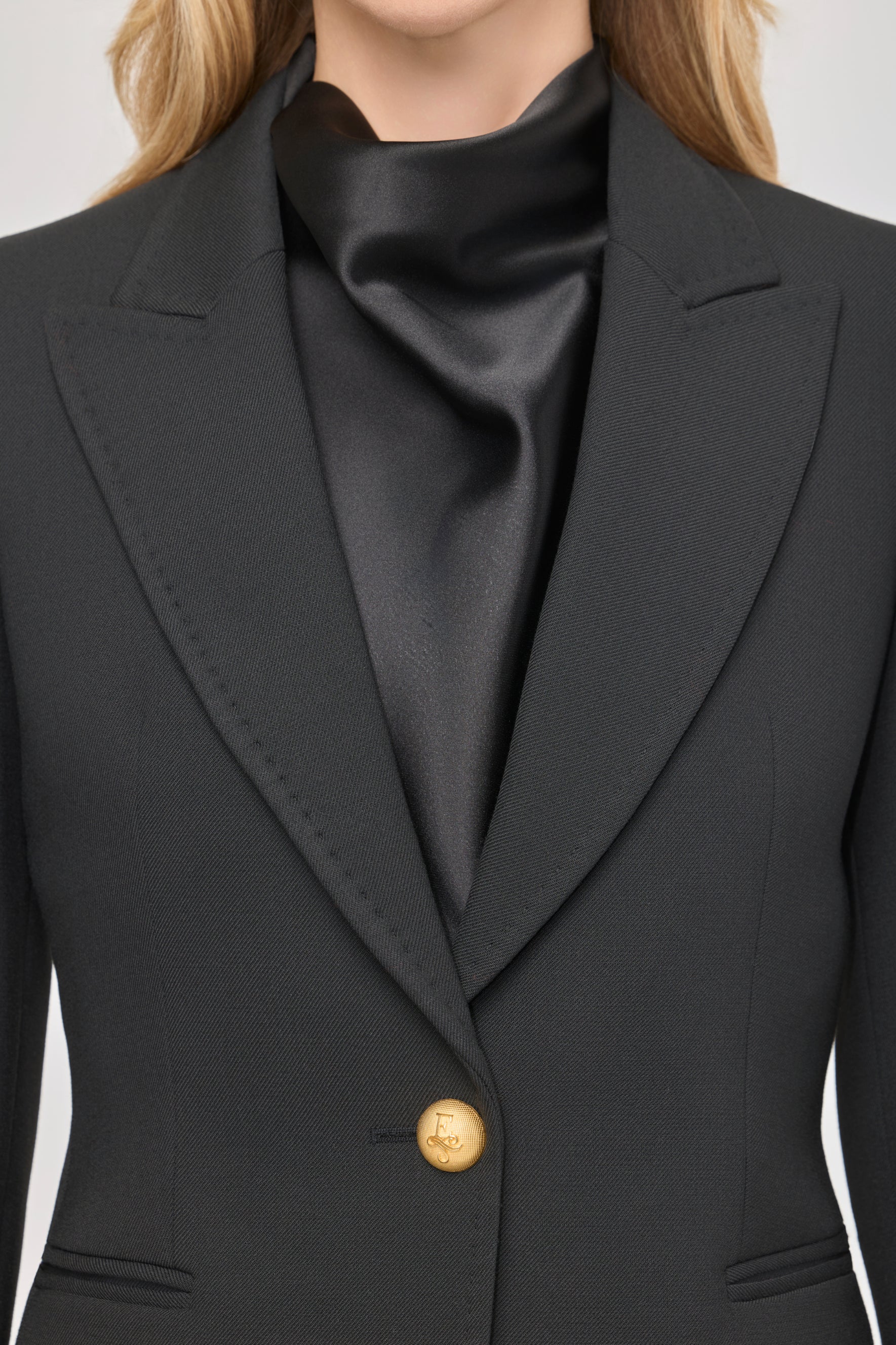 Garcia Vintage 01 Black Tailored Blazer - Limited Edition