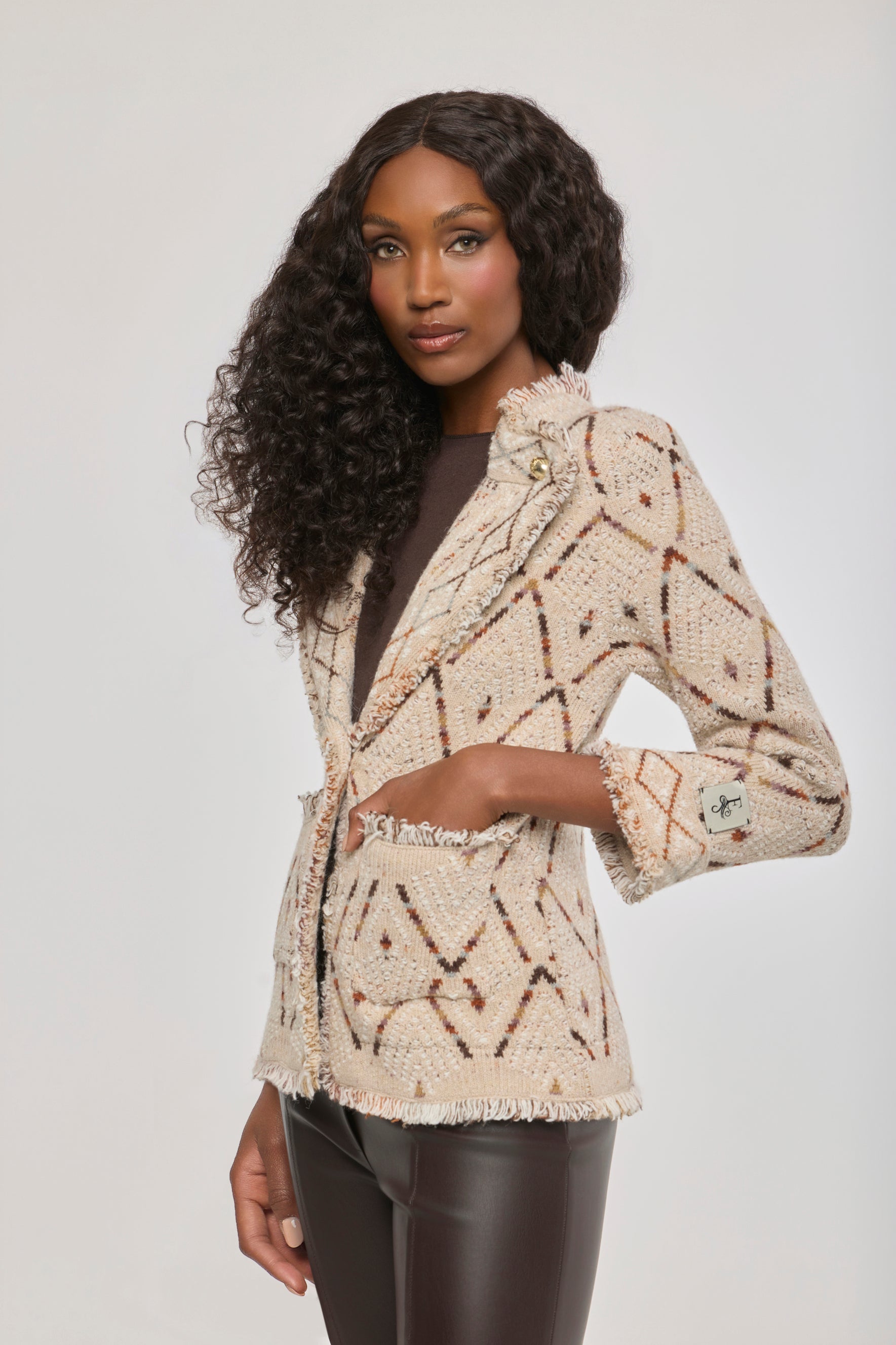 Parker Jacquard Knit Jacket - Limited Edition