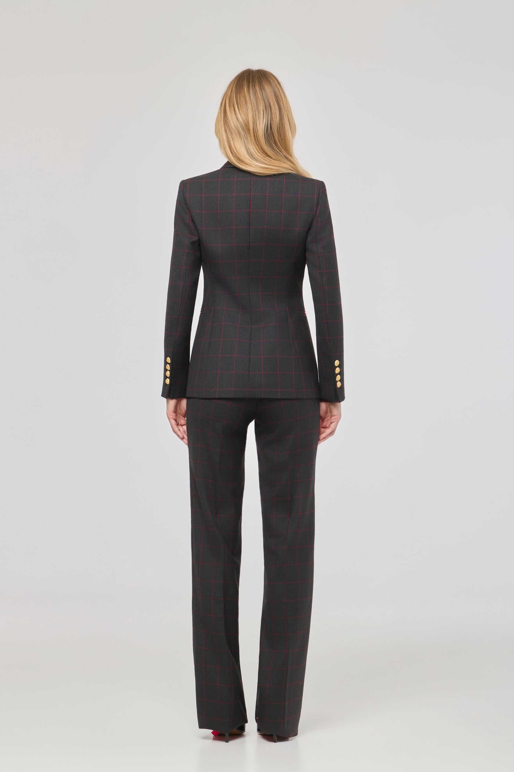 Rowan Wool Blazer with Contrast Lapel - Limited Edition