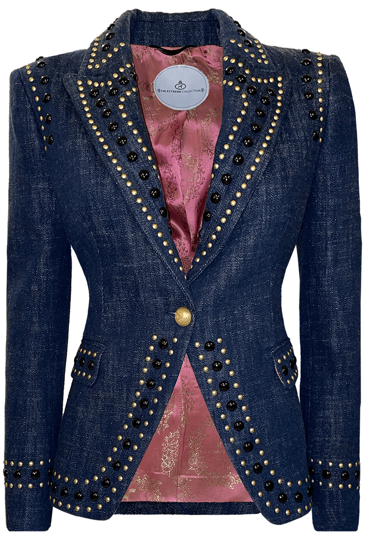 BLAZER DENIM ROCK STAR