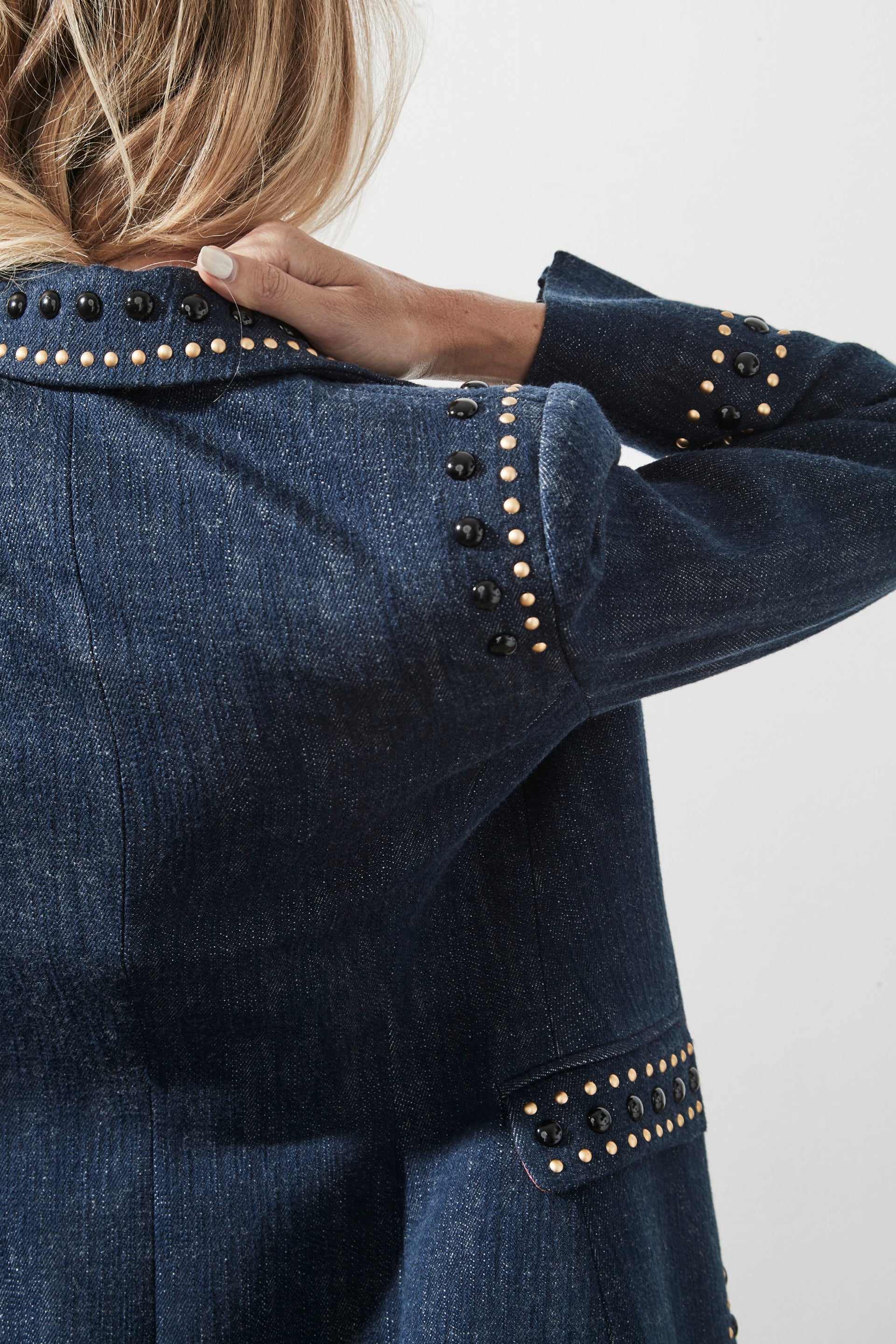 BLAZER DENIM ROCK STAR