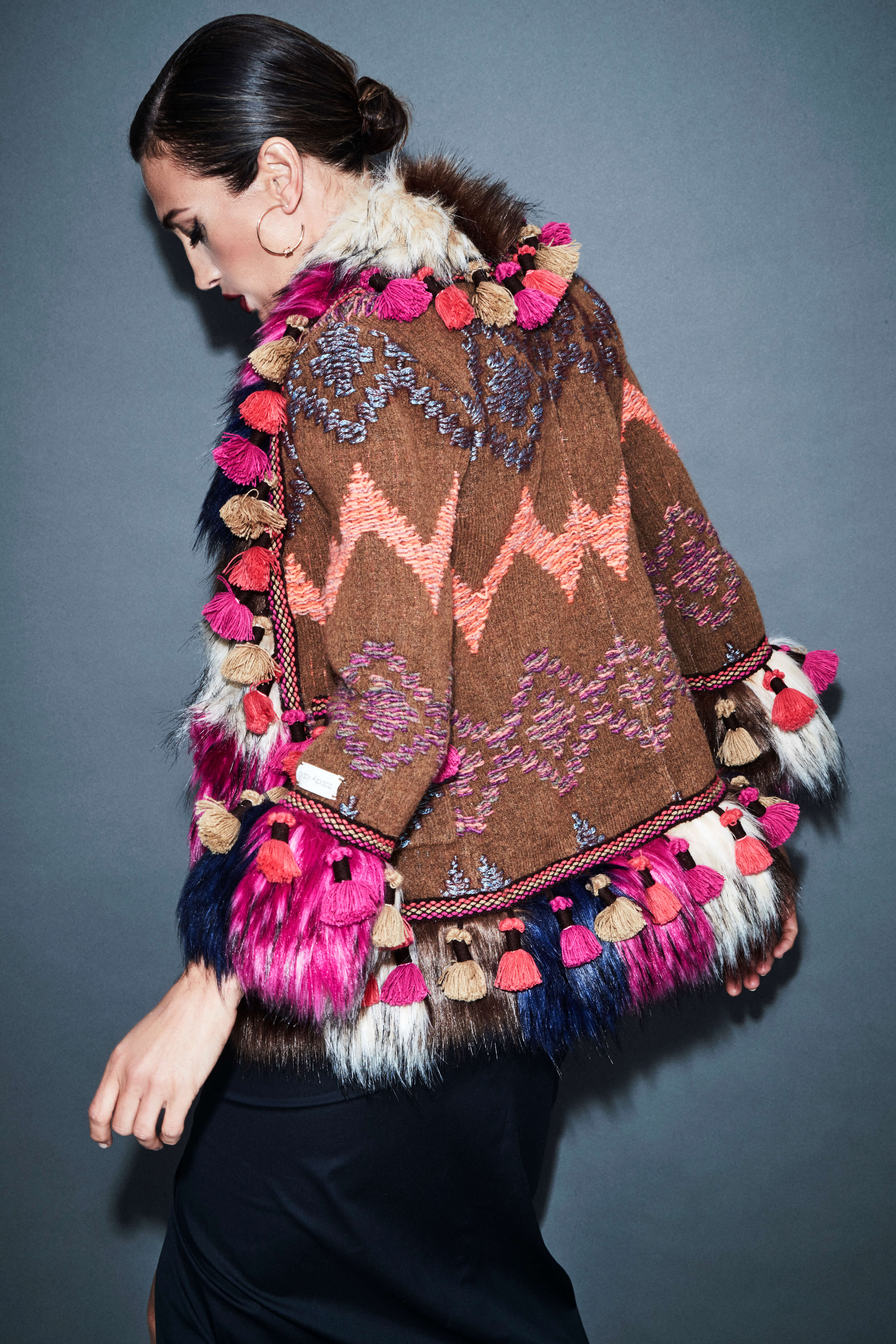 MATHIS JACQUARD WOOL JACKET