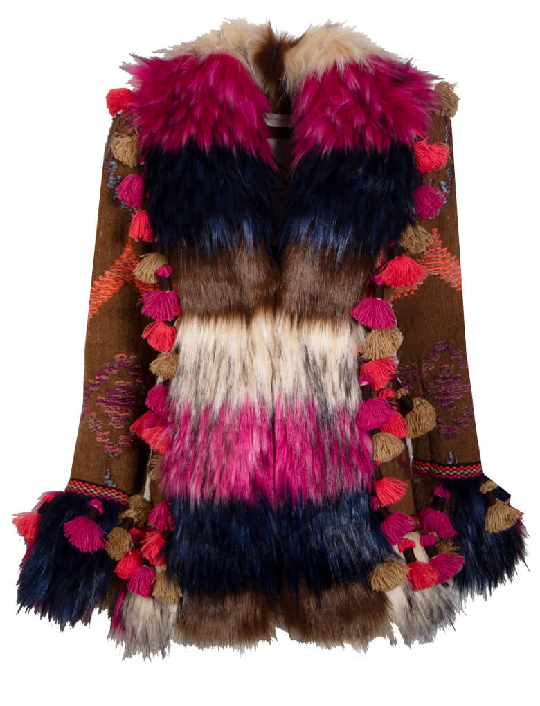 MATHIS JACQUARD WOOL JACKET