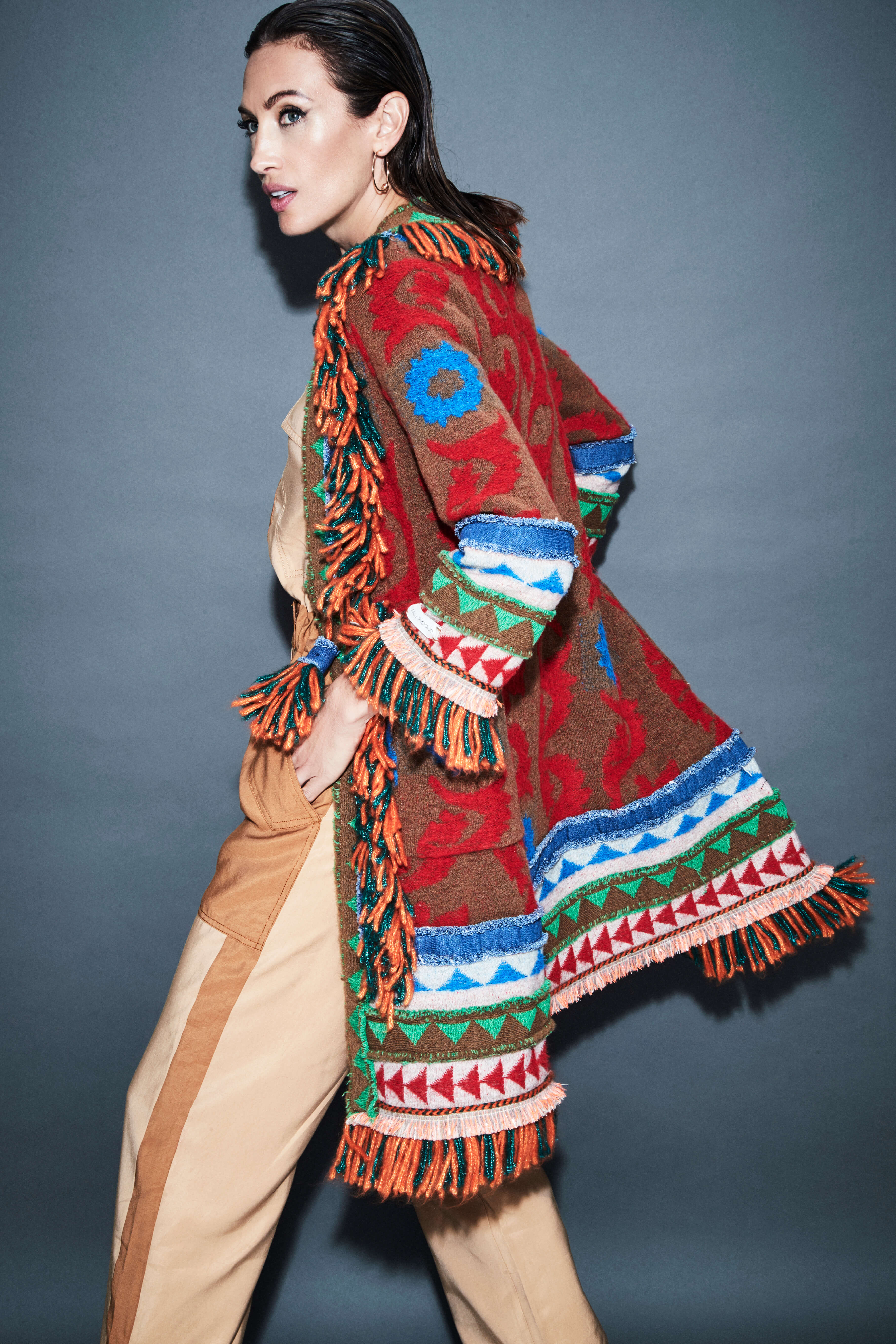 FIORELLE LONG KNIT JACKET