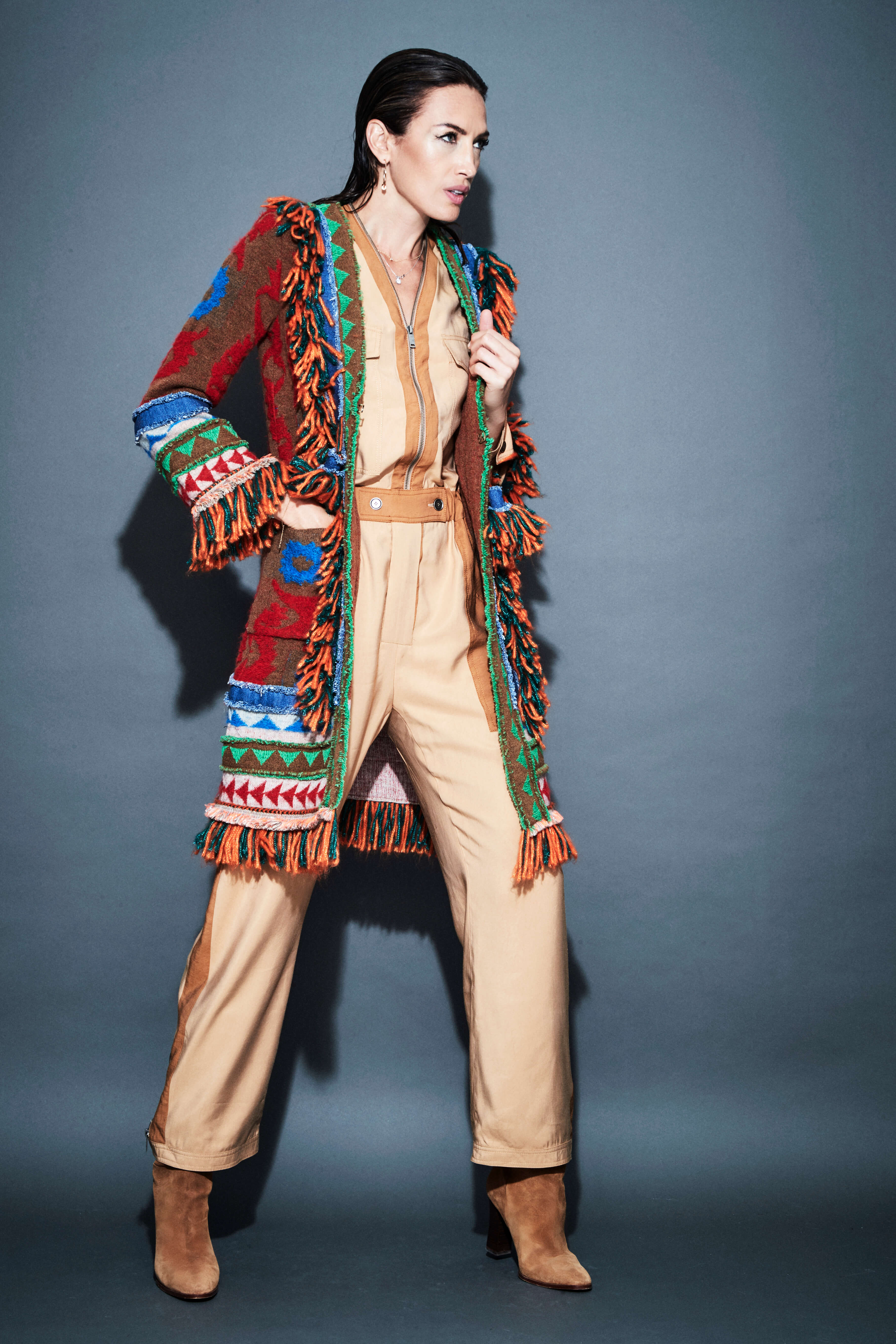 FIORELLE LONG KNIT JACKET