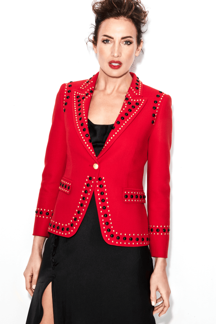 BLAZER ROJO ROCK STAR