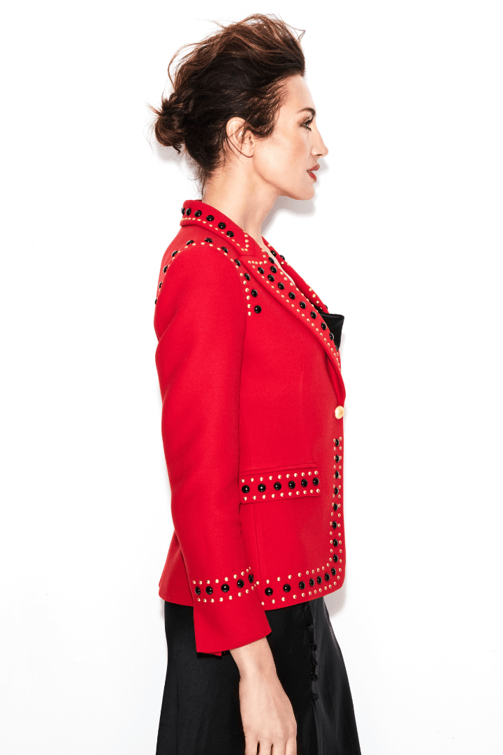 BLAZER ROJO ROCK STAR