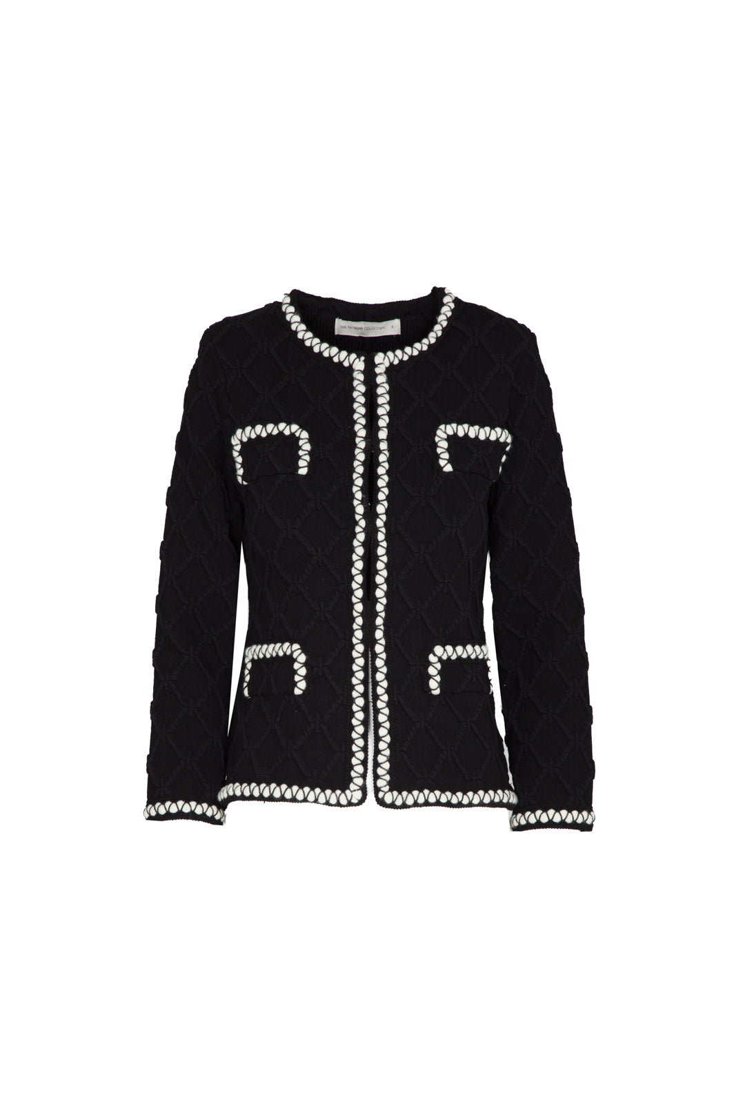 GAJA BLACK TWEED JACKET