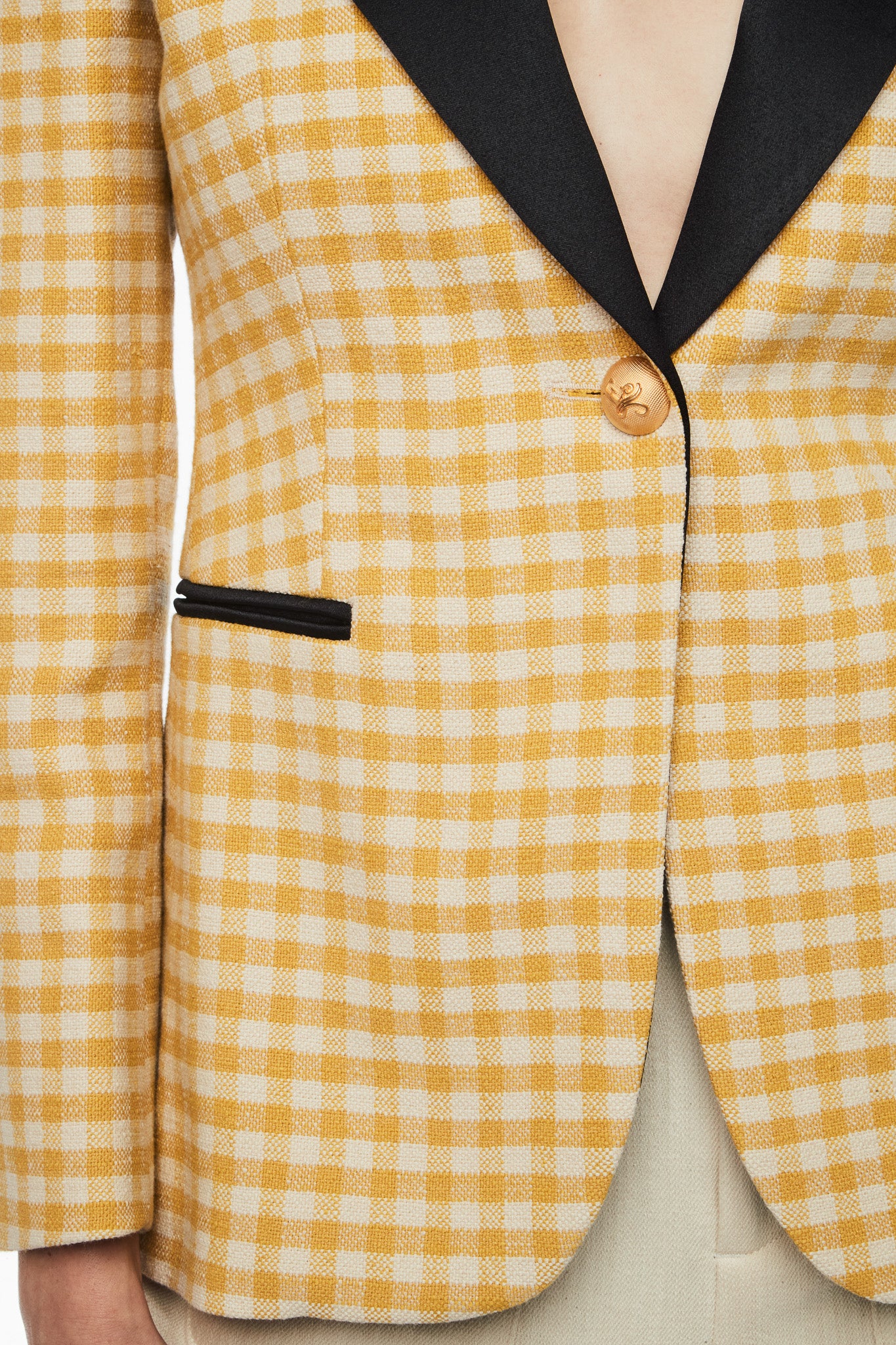 FIONA VICHY CHECK BLAZER