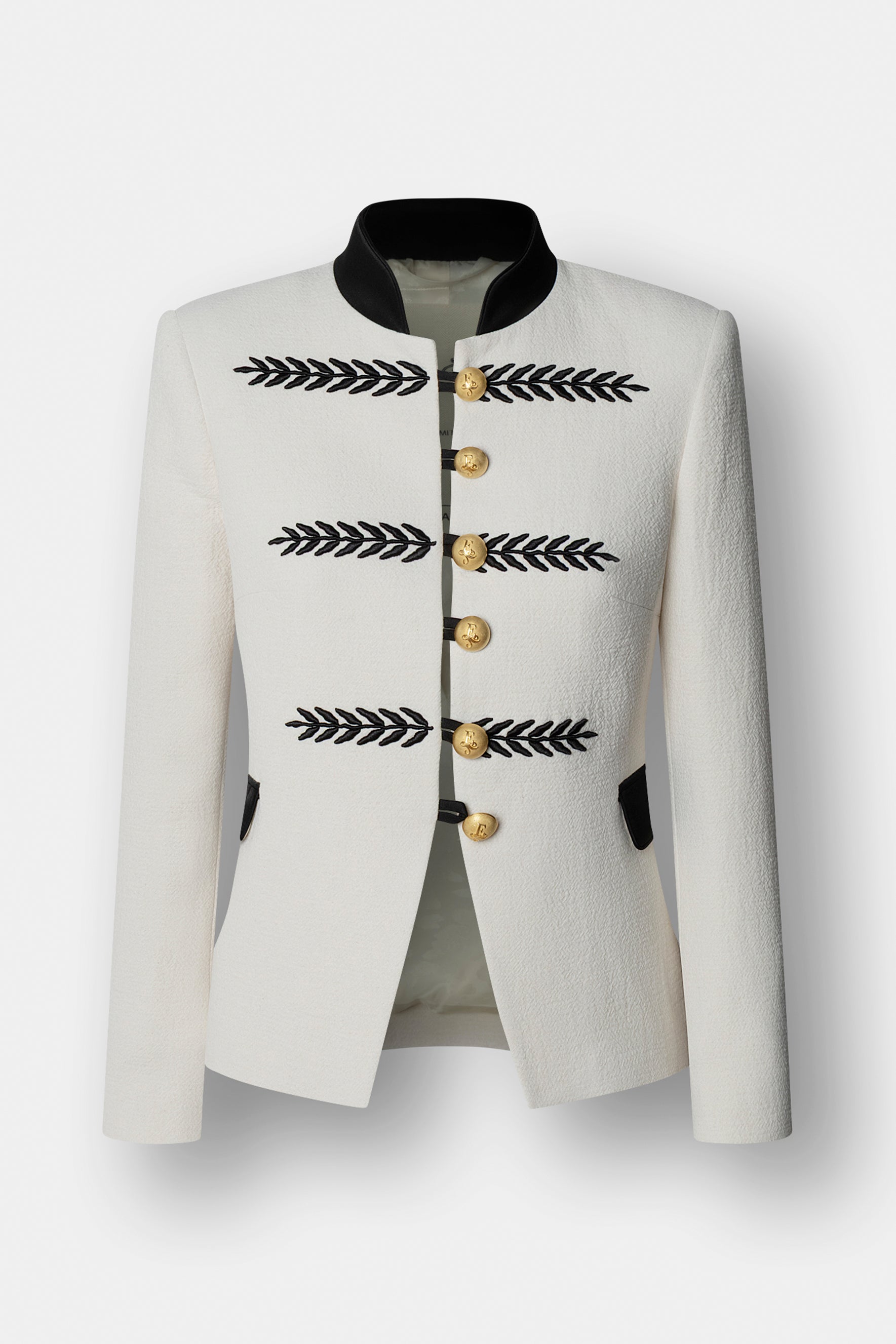 Renata Cropped Embroidered Blazer - Limited Edition