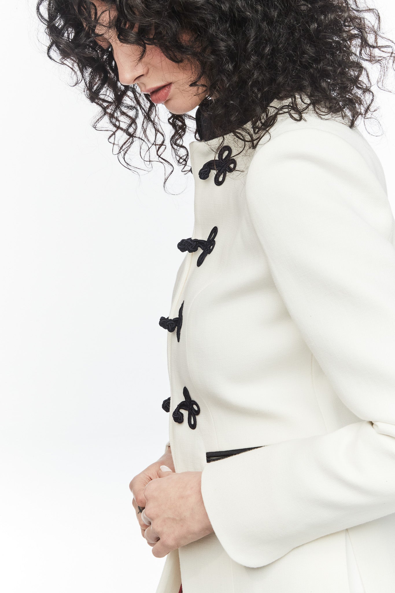 BLAZER LARGA LINO BLANCO CORNELIA
