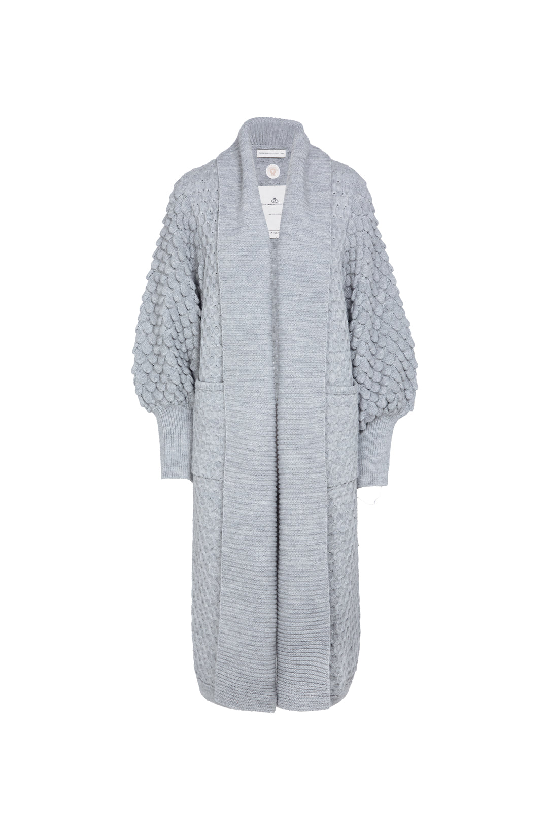 NADINE LONG ALPACA AND MERINO JACKET