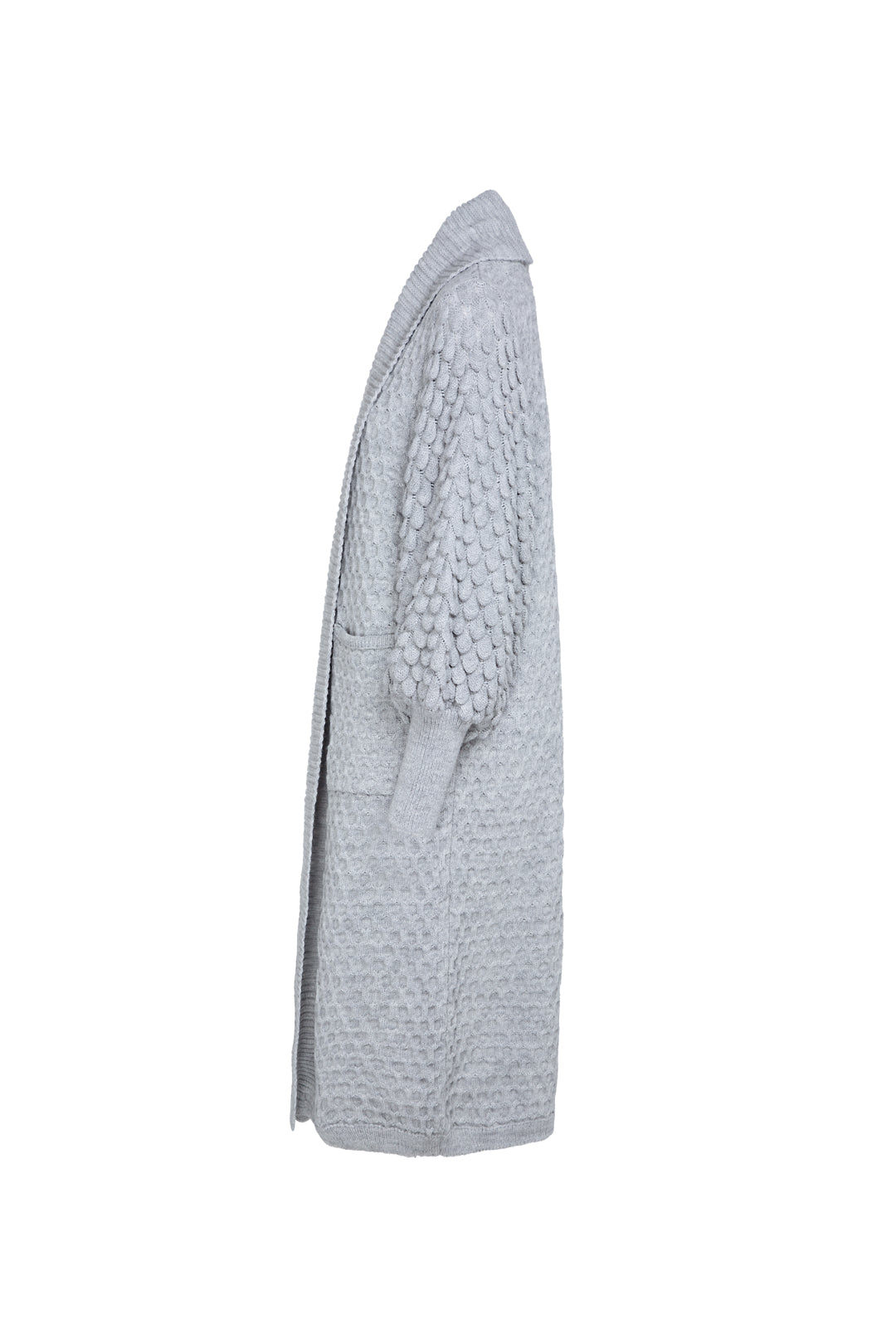 NADINE LONG ALPACA AND MERINO JACKET