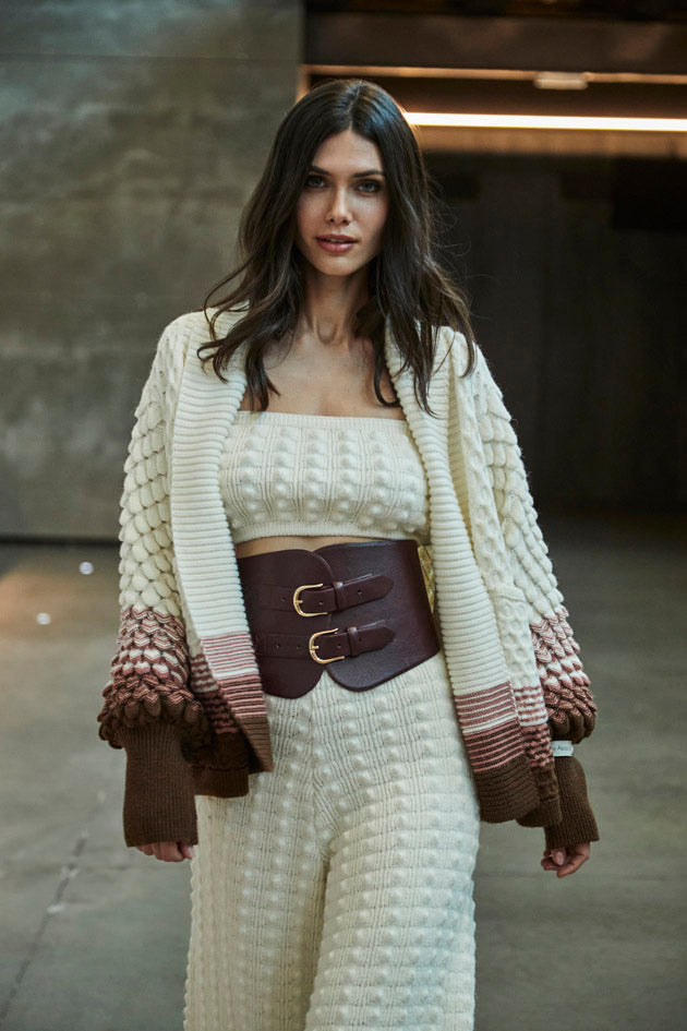 ROSALIE SHORT ALPACA AND MERINO JACKET