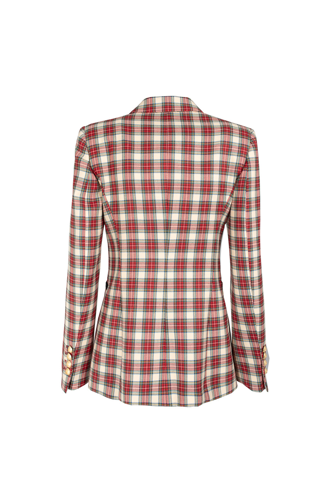 ALCOTT CHECKED TUXEDO BLAZER