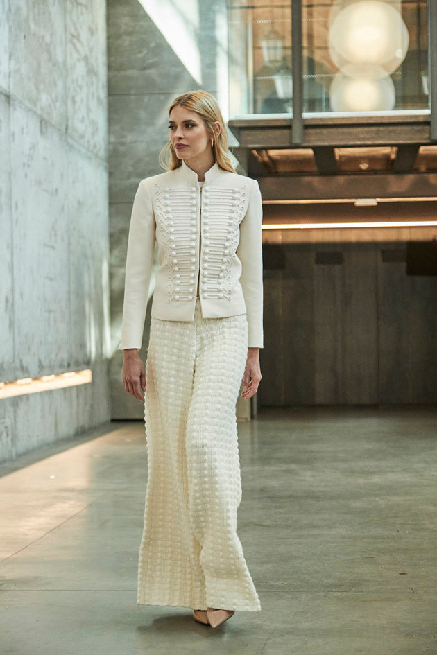 GAUTIER CREAM SOUTAGE BLAZER