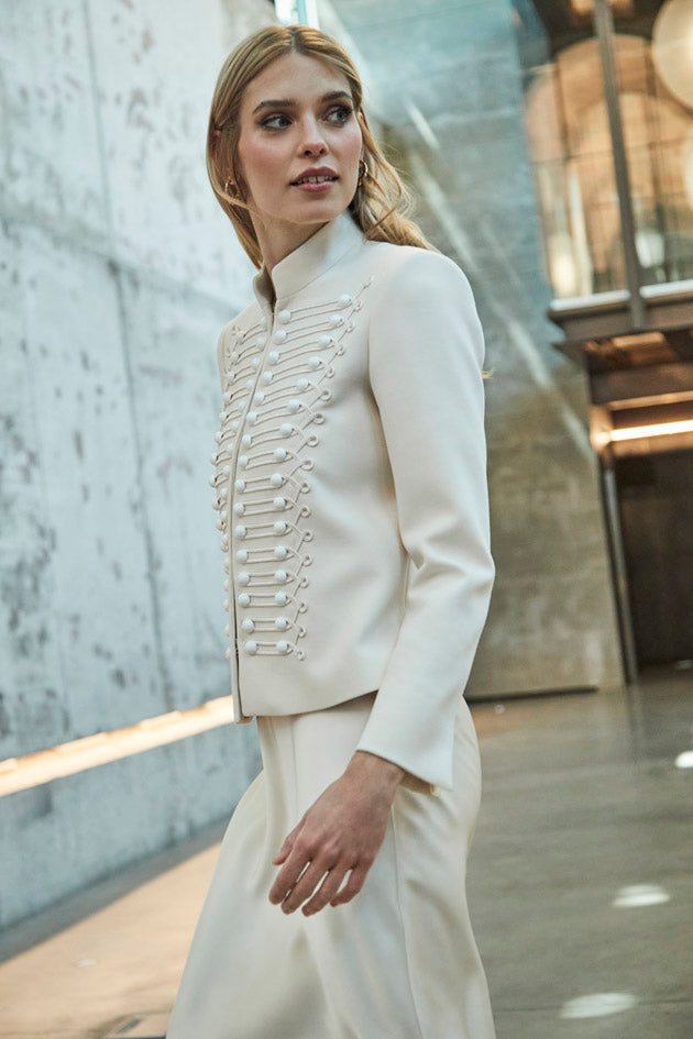 GAUTIER CREAM SOUTAGE BLAZER