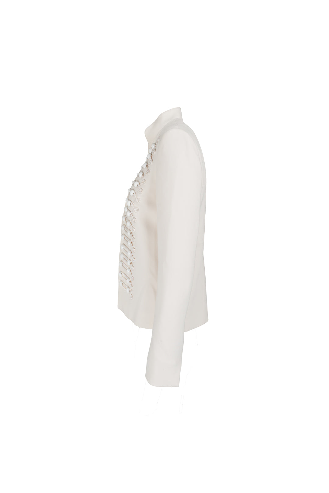 GAUTIER CREAM SOUTACHE BLAZER