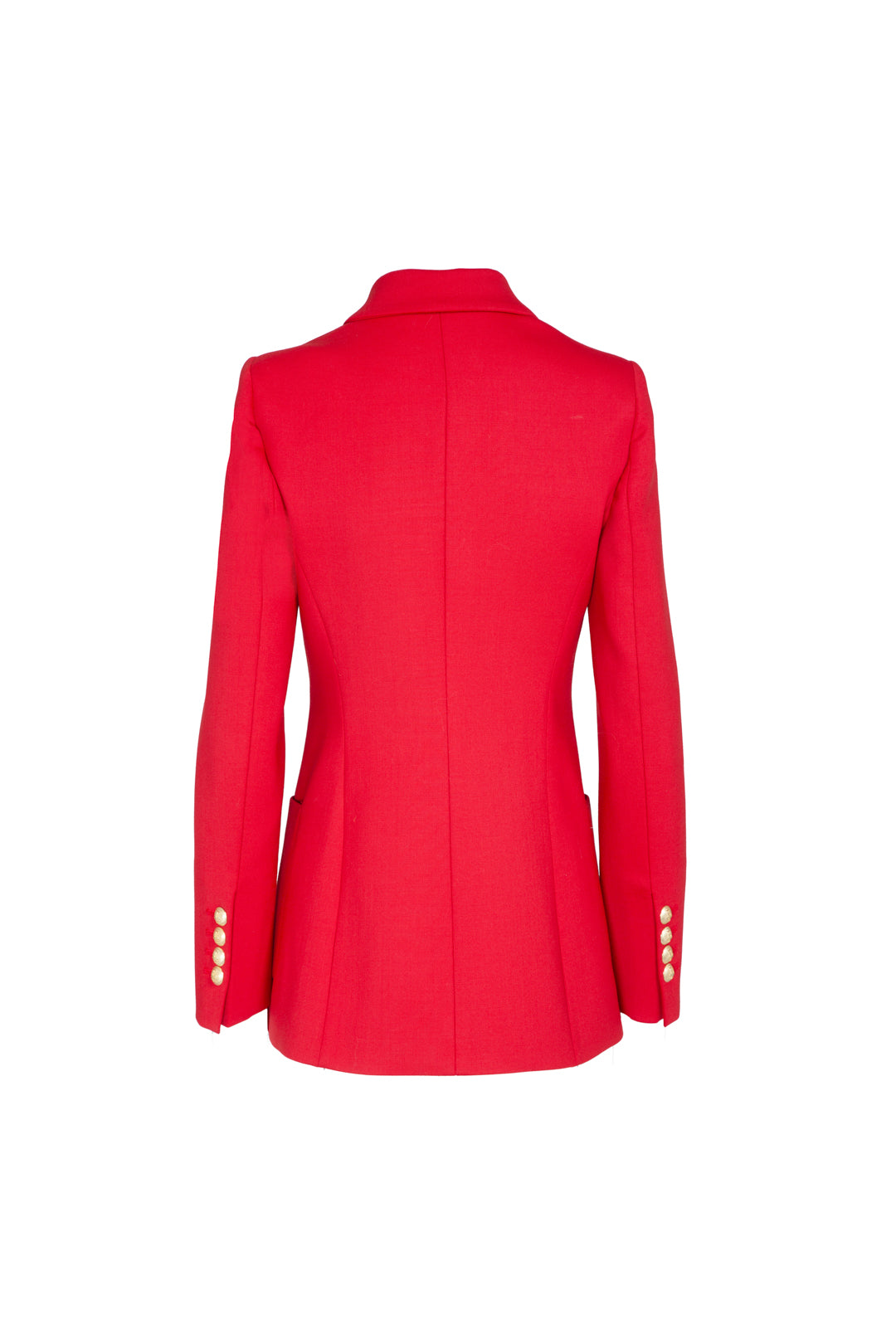 BLAZER BENEDETTA ROJO BOLSILLOS PLASTON