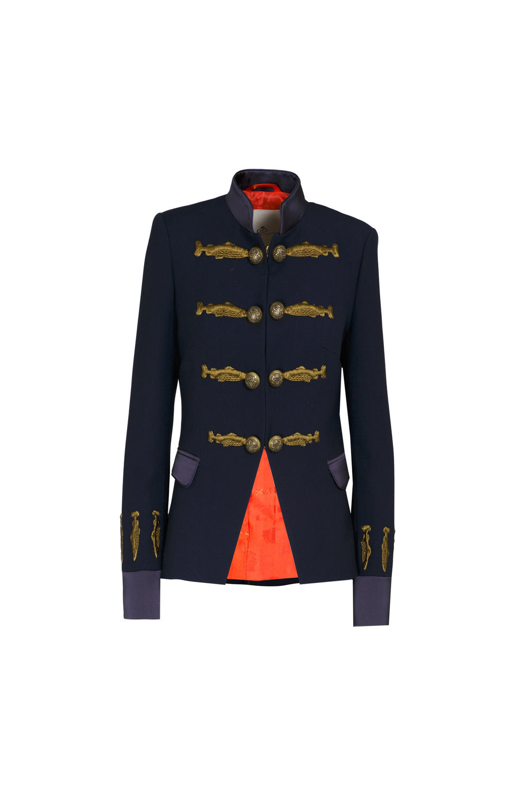 NUVOLA NAVY MILITARY BLAZER
