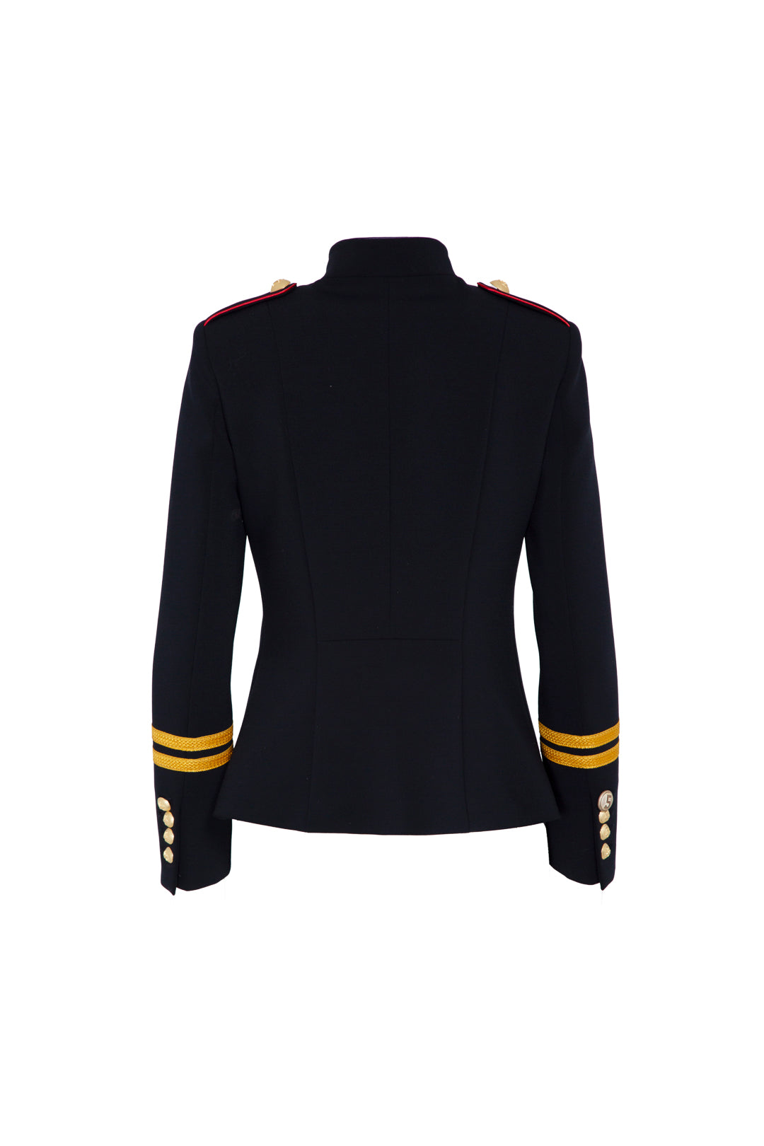 CLAUDIA LONDON NAVY MILITARY BLAZER