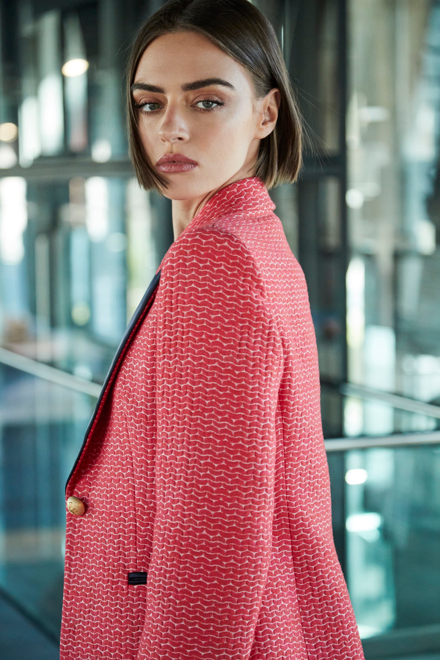 SATIN LAPEL BLAZER VICENZA