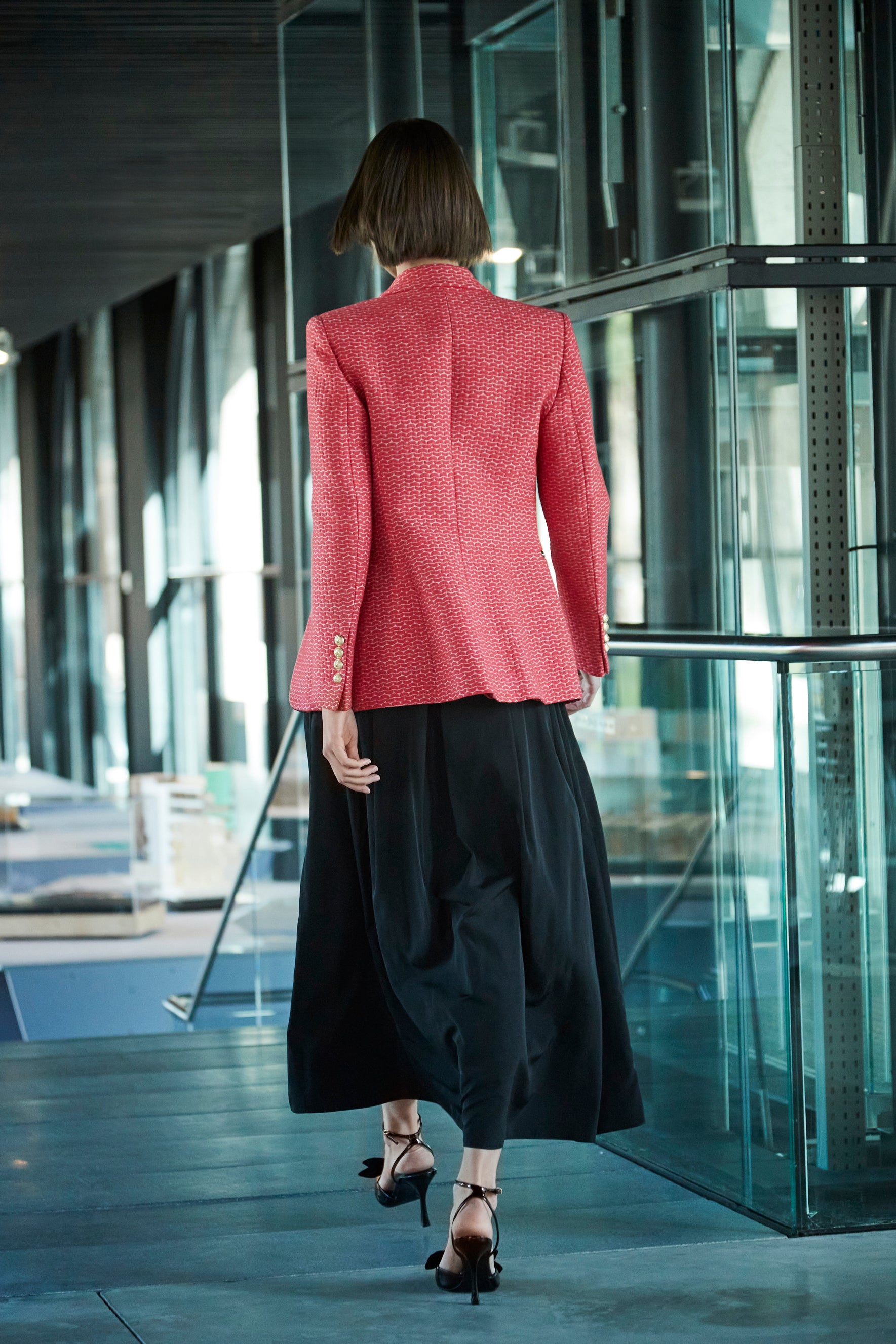 SATIN LAPEL BLAZER VICENZA