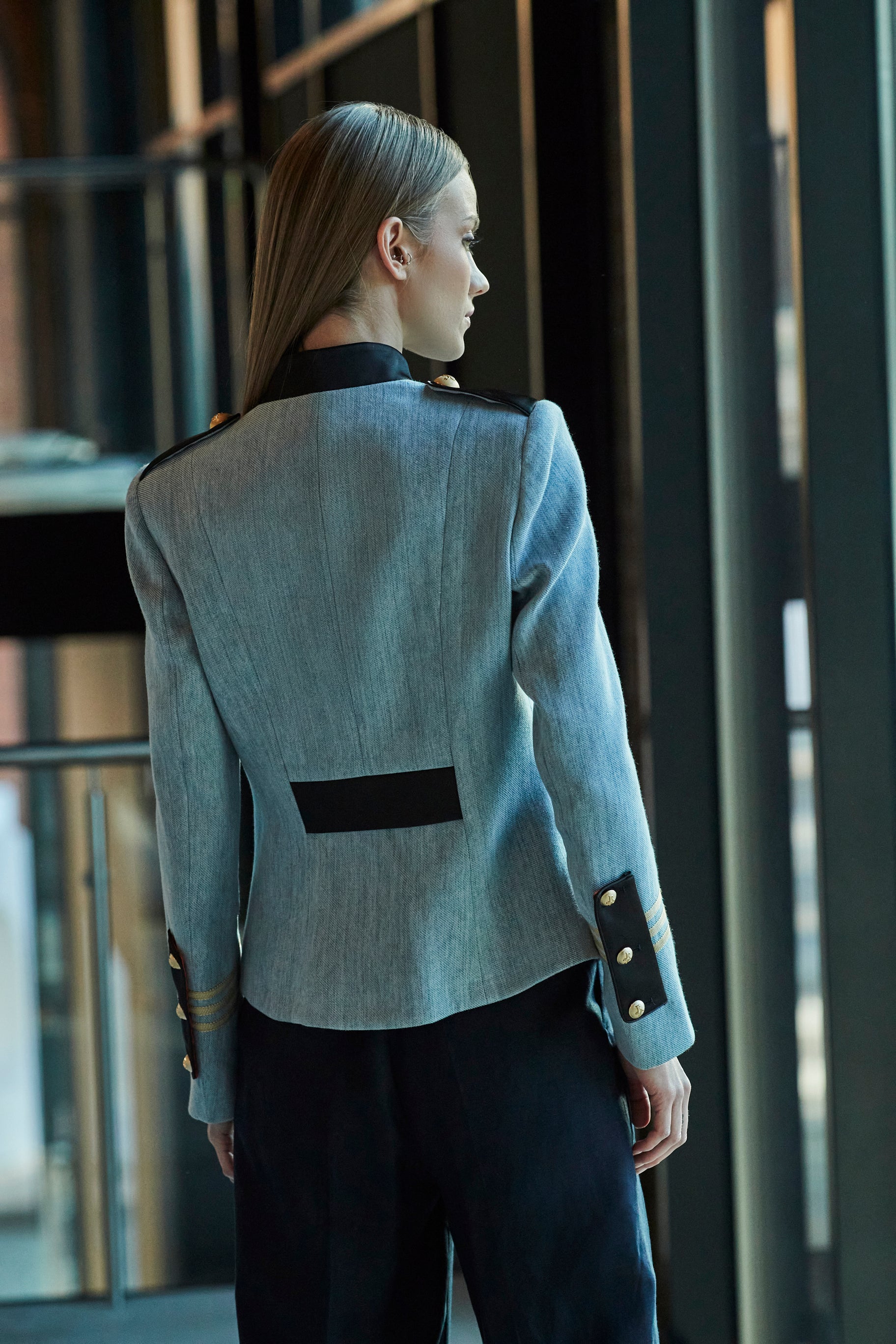 GIOVANNA DENIM BLAZER