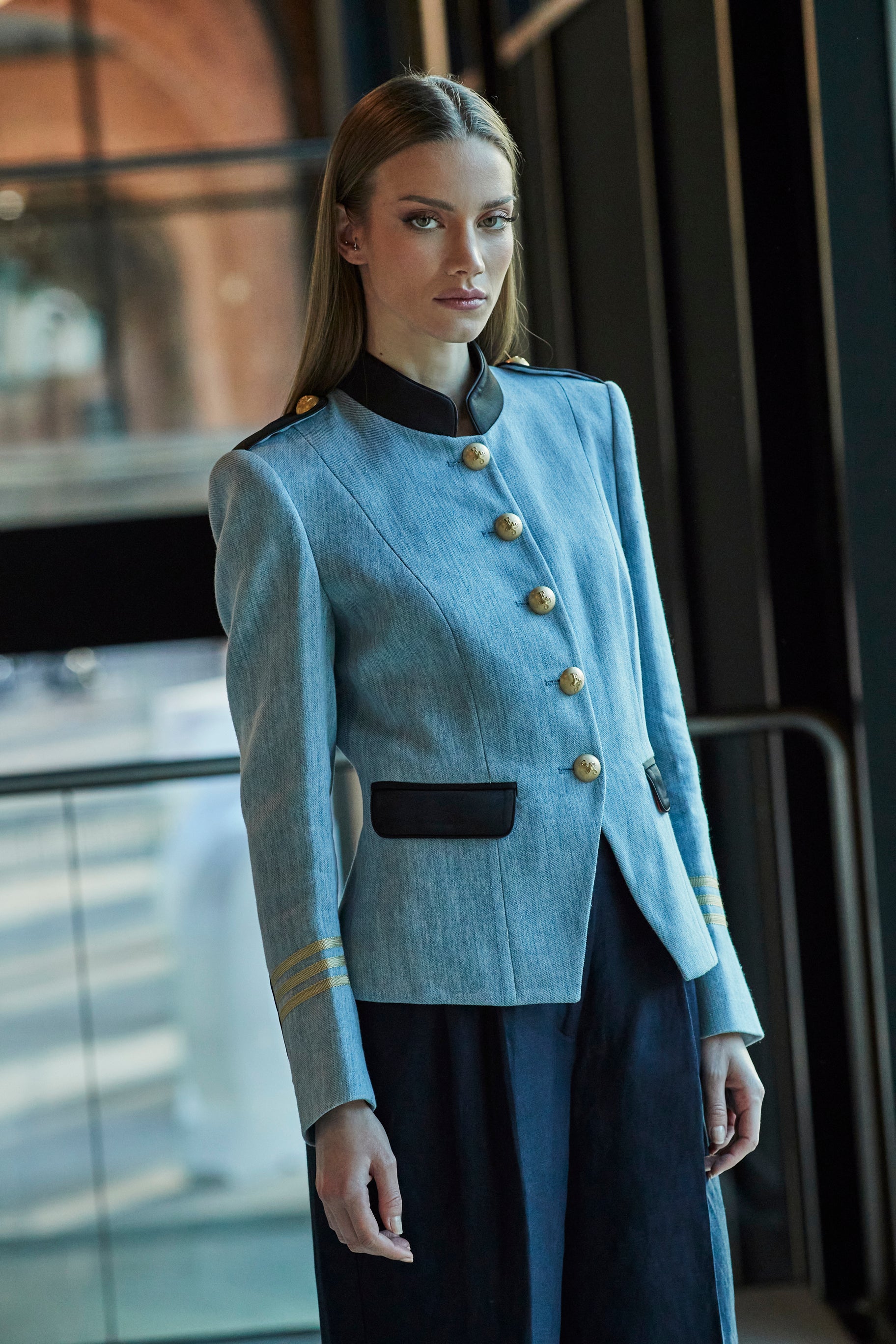 GIOVANNA DENIM BLAZER