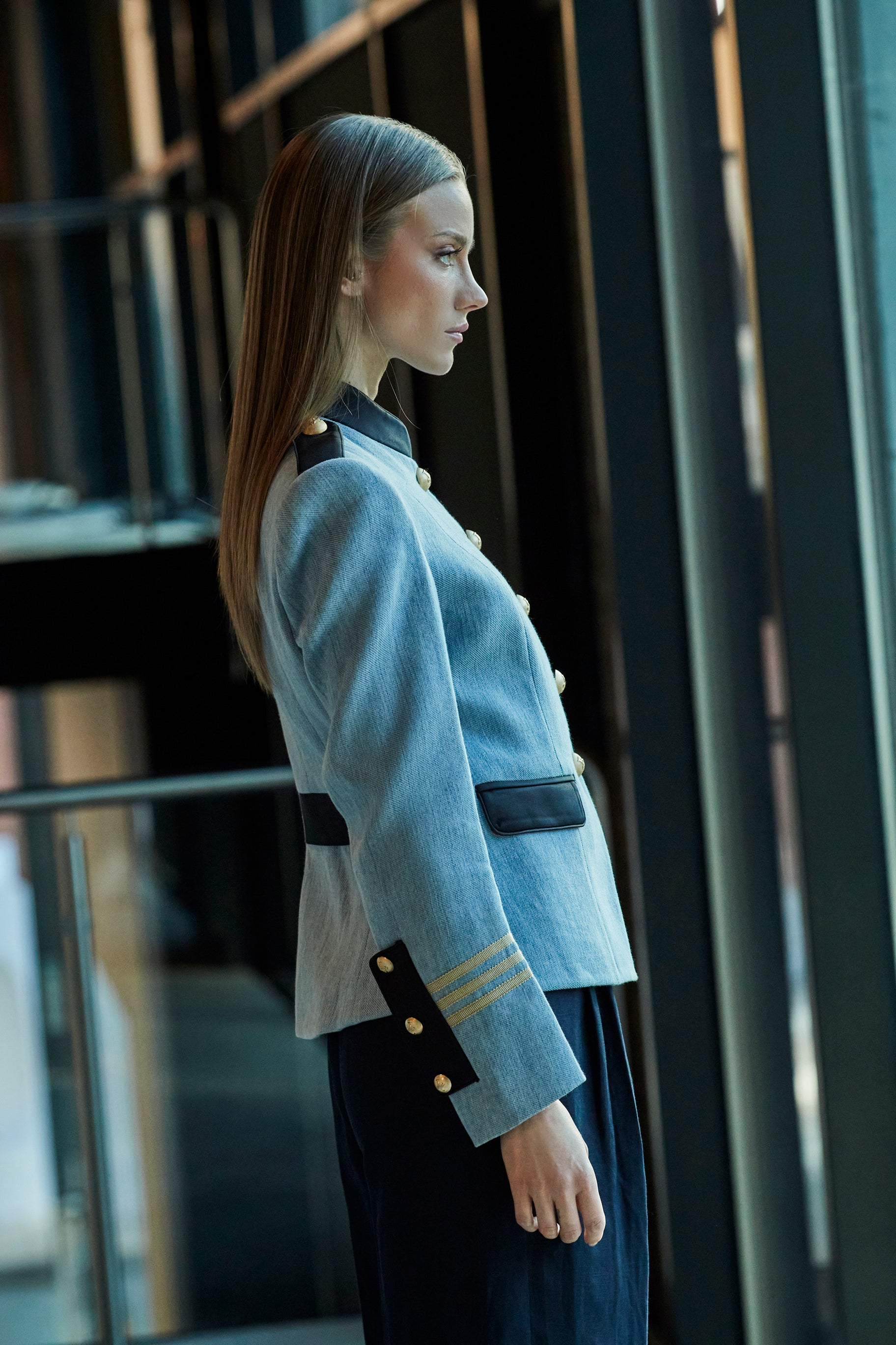 GIOVANNA DENIM BLAZER