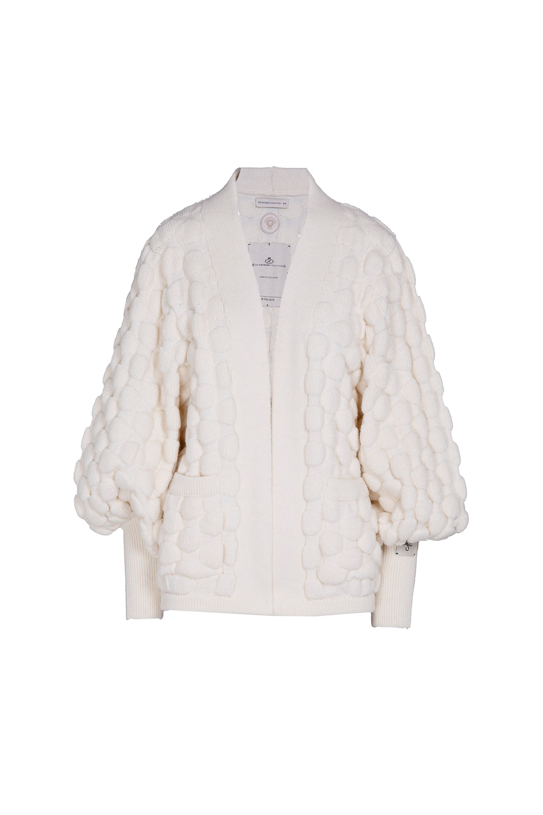 ANNETTE SHORT IVORY CARDIGAN