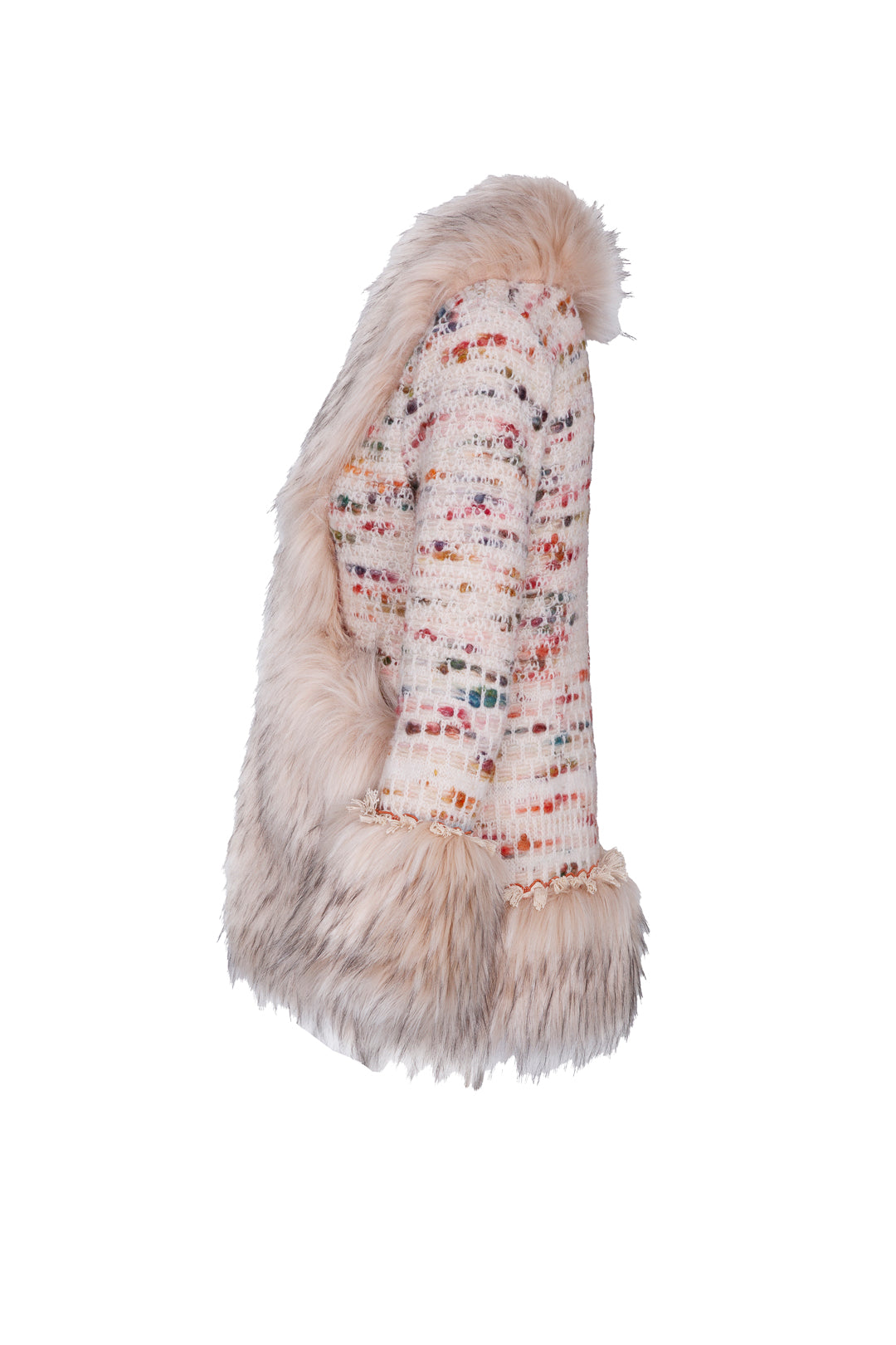 CRUDE ALPACA SHORT COAT CLEMENCE
