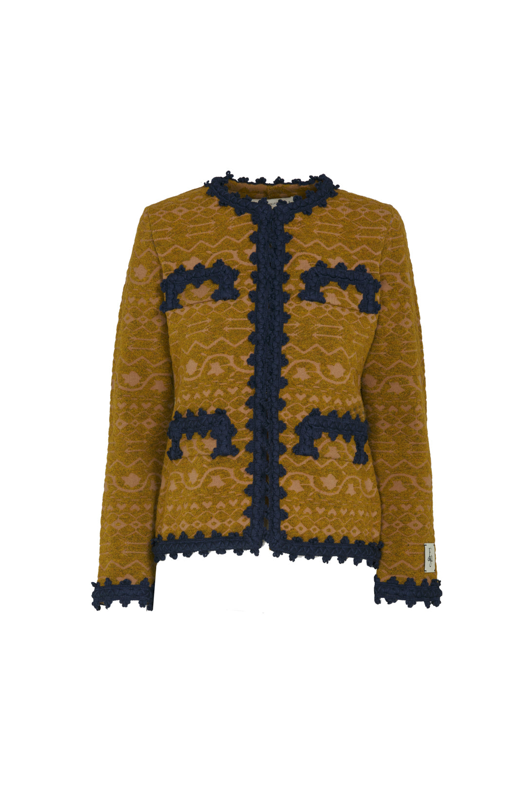 OCHRE SHORT JACKET SOLANGE