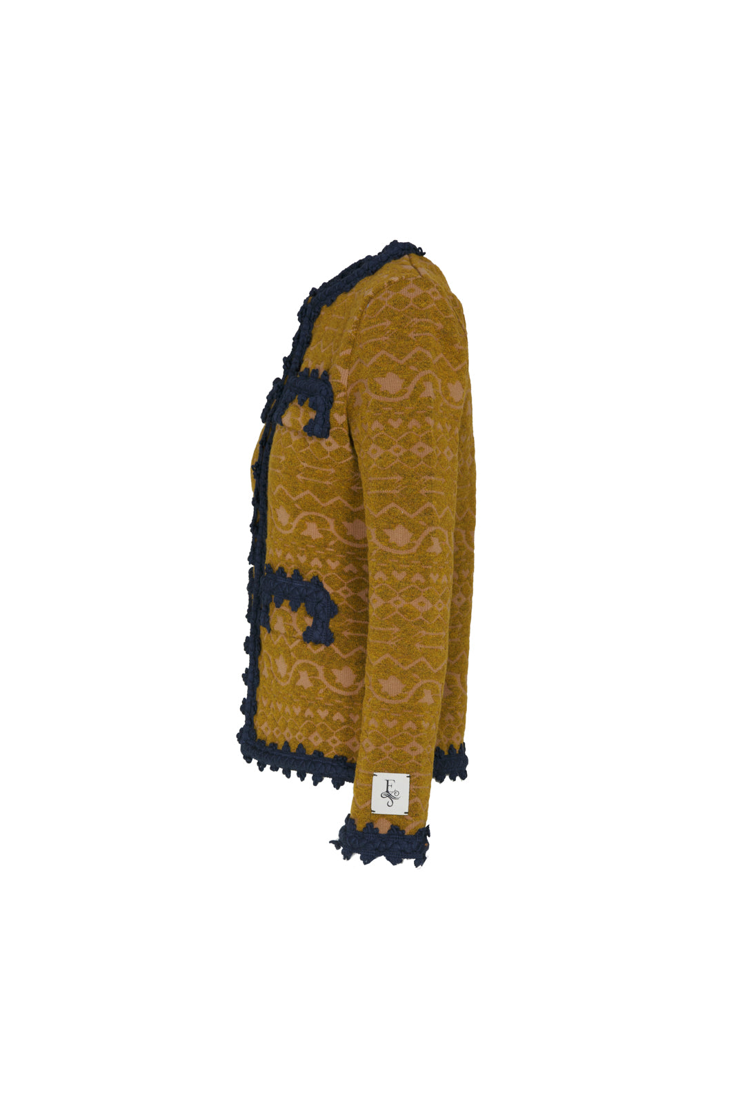OCHRE SHORT JACKET SOLANGE