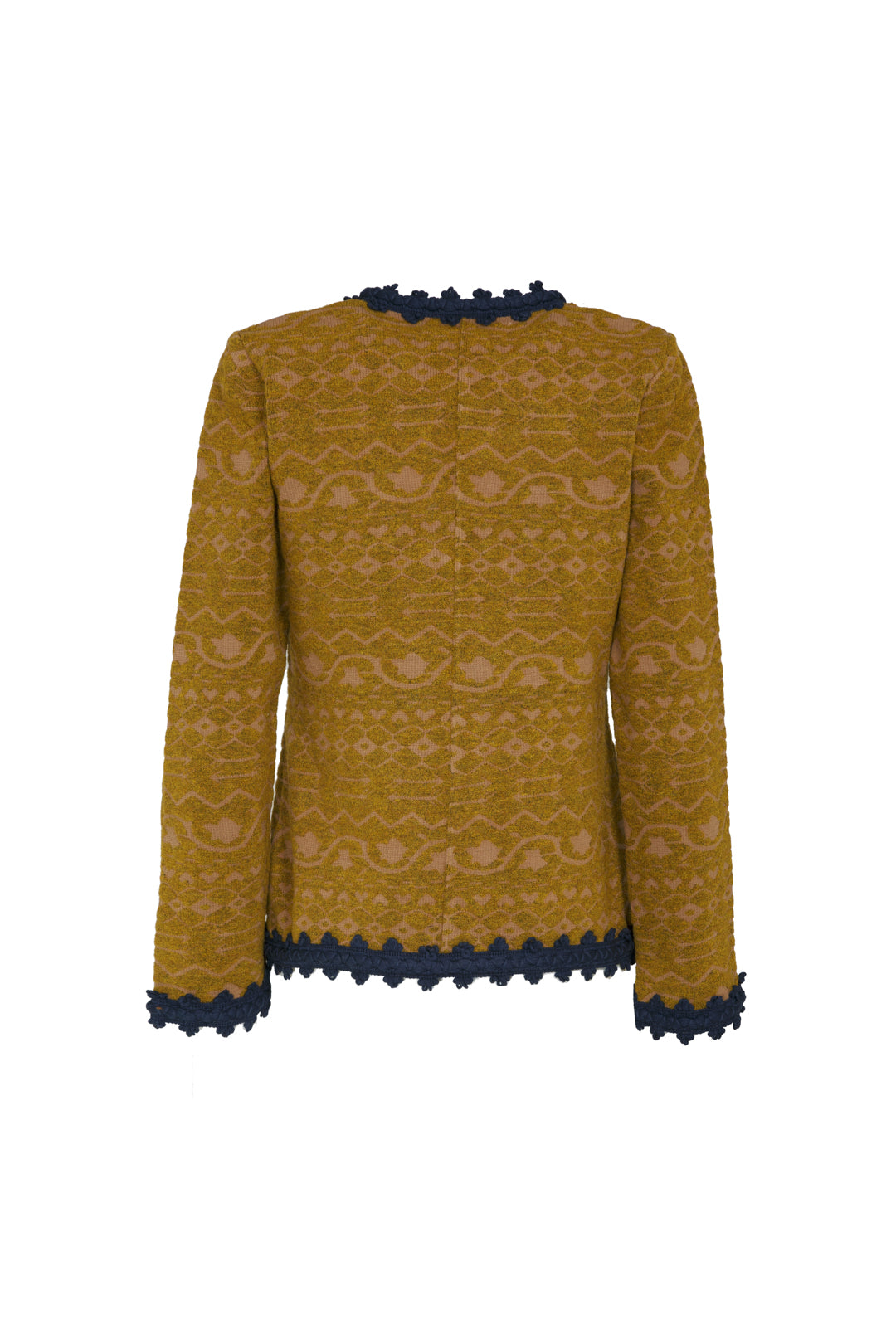OCHRE SHORT JACKET SOLANGE