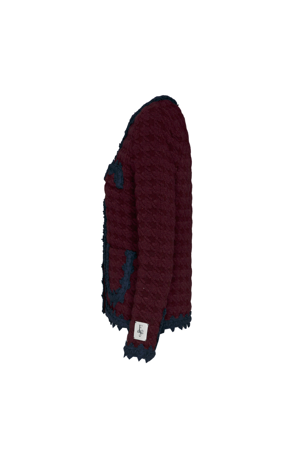 VIOLETTE SHORT GARNET JACKET