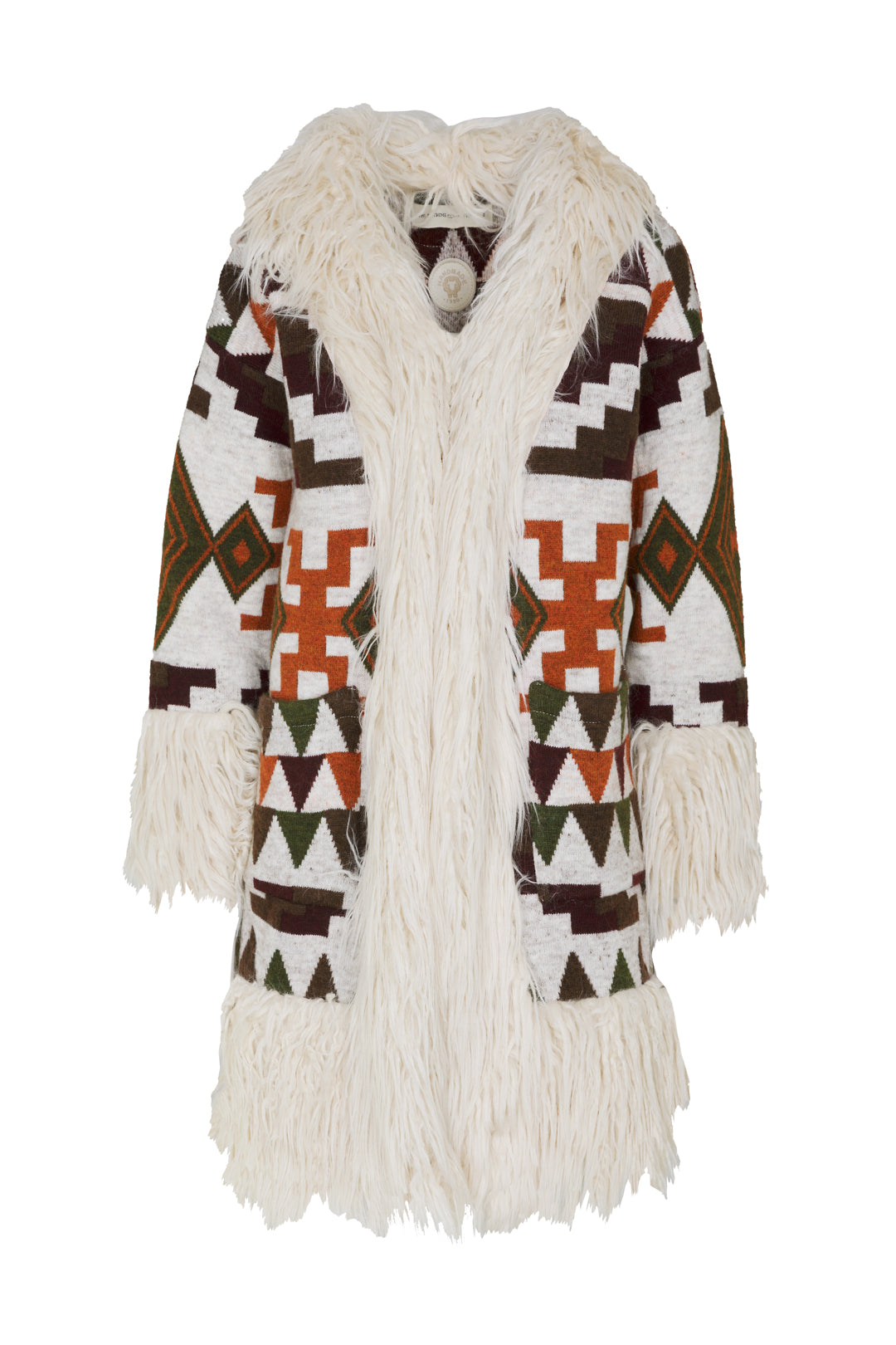 ABRIGO ETNICO BEIGE PELO RENEE