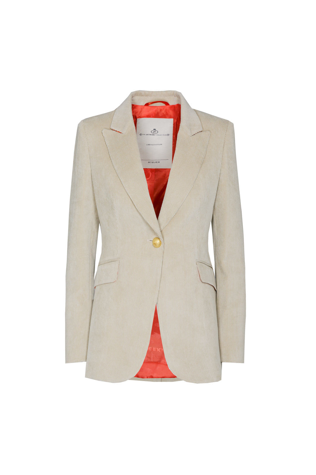 CASILDA 05 SAND CORDUROY BLAZER
