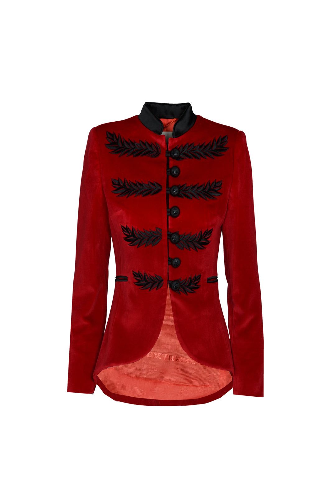 BLAZER ROJO RENATA VELVET