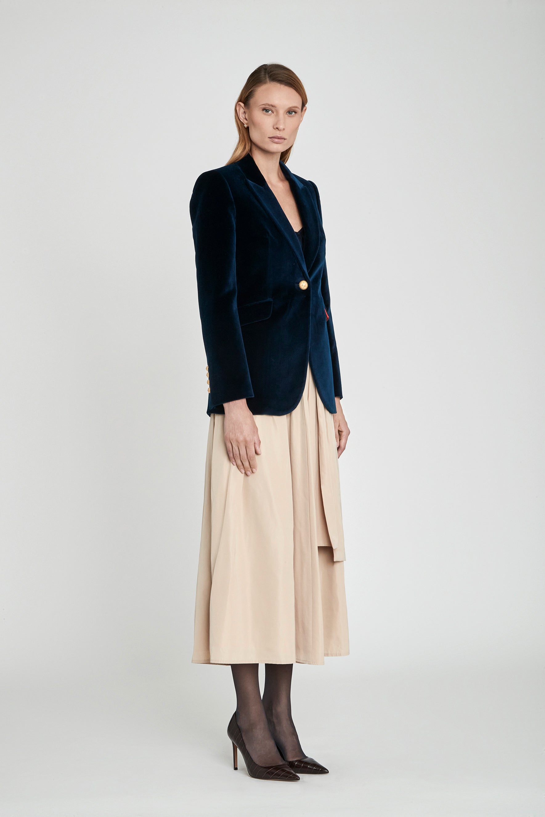 BLAZER ZAFIRO PARIS VELVET