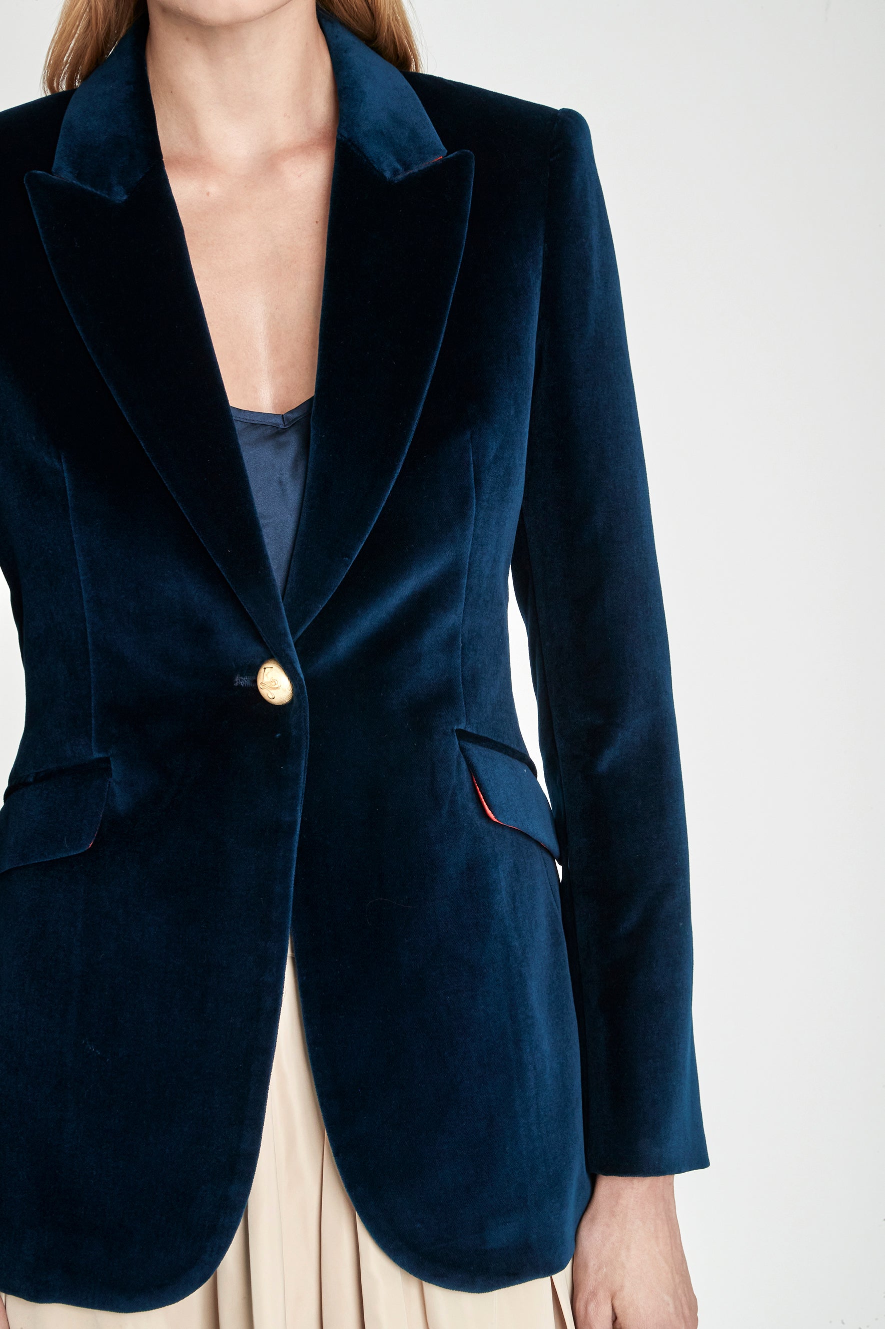 BLAZER ZAFIRO PARIS VELVET