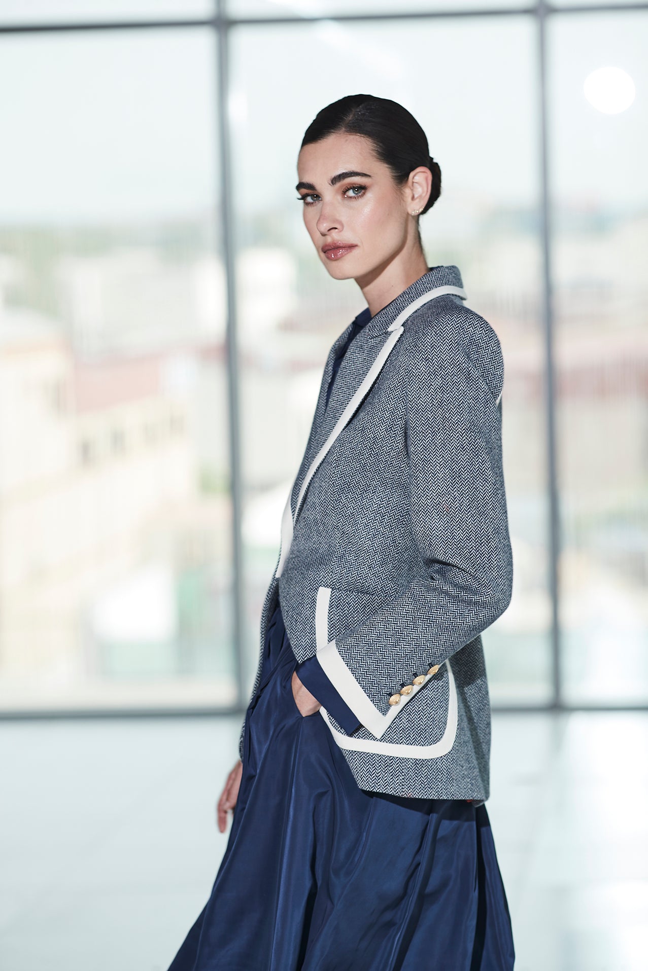 LAURENT ESPIGA 01 GRAPHITE BLAZER