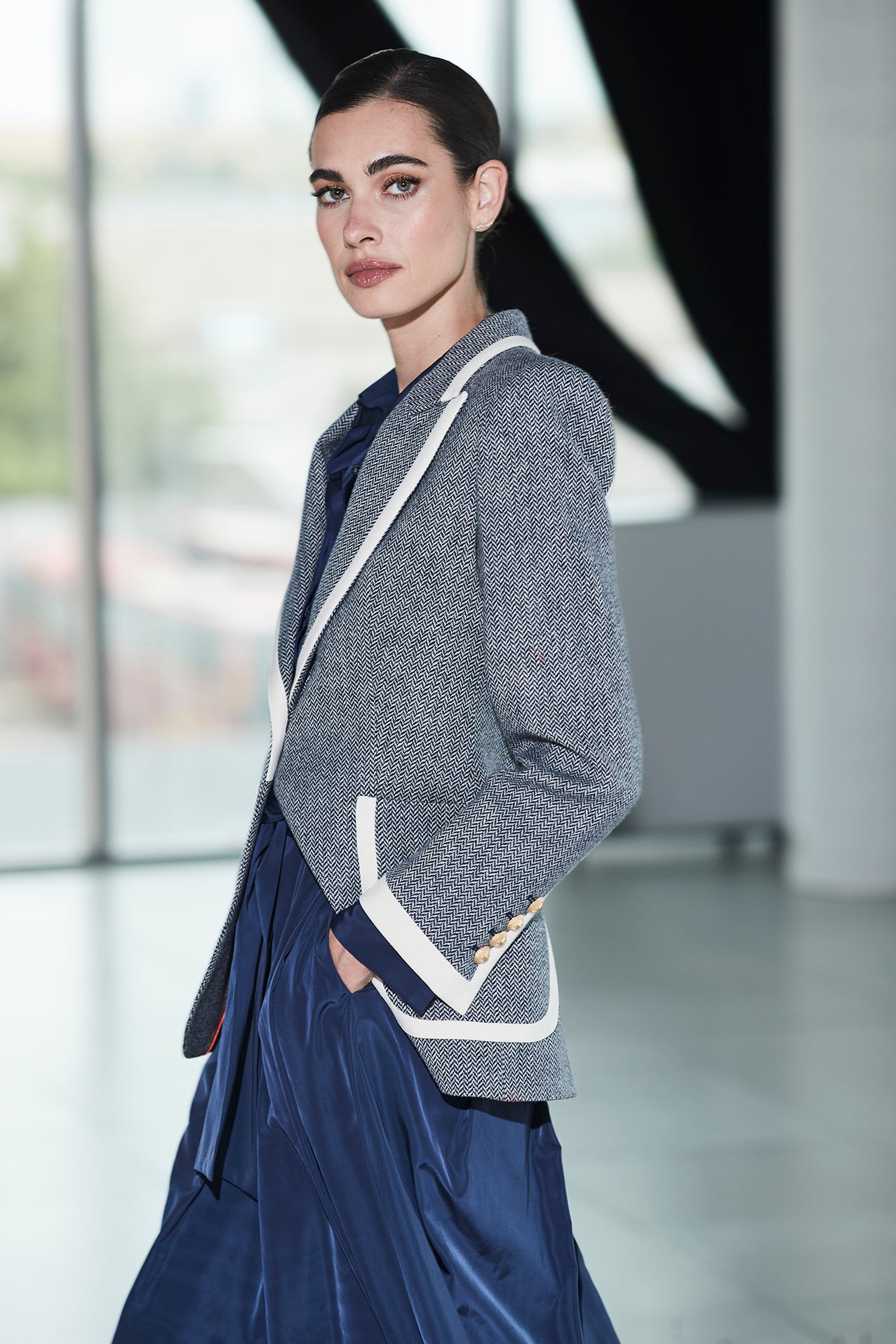 LAURENT ESPIGA 01 GRAPHITE BLAZER