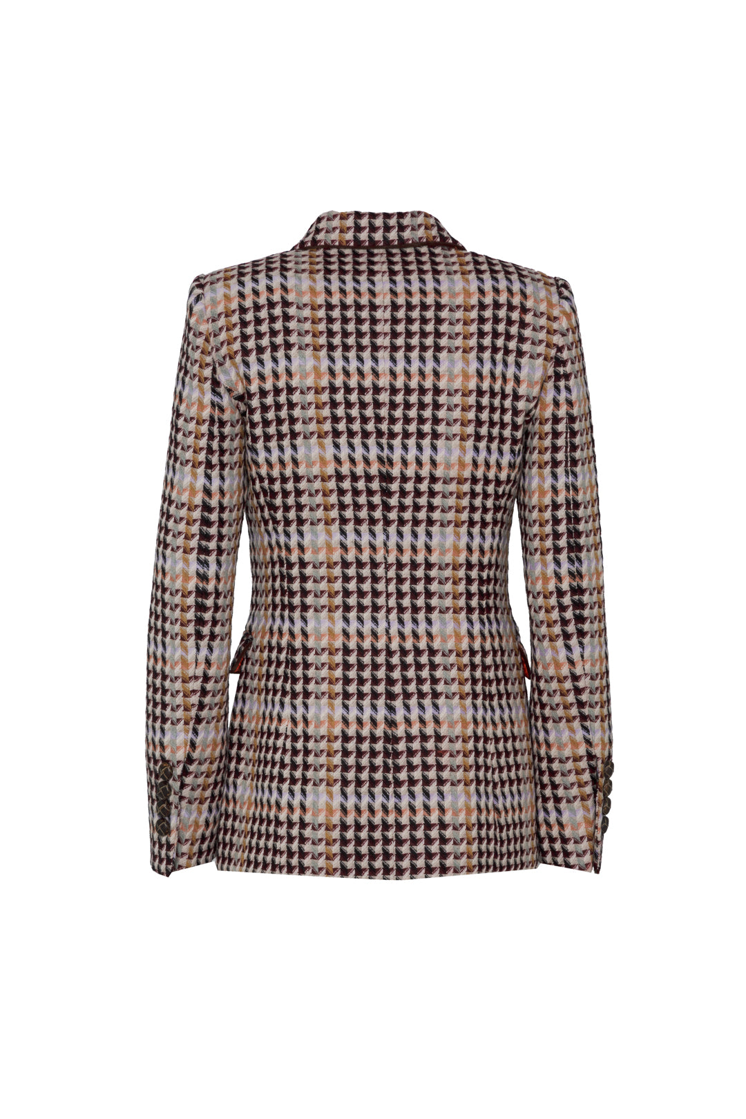 TRISTAN MULTICOLOR HOUNDSTOOTH BLAZER