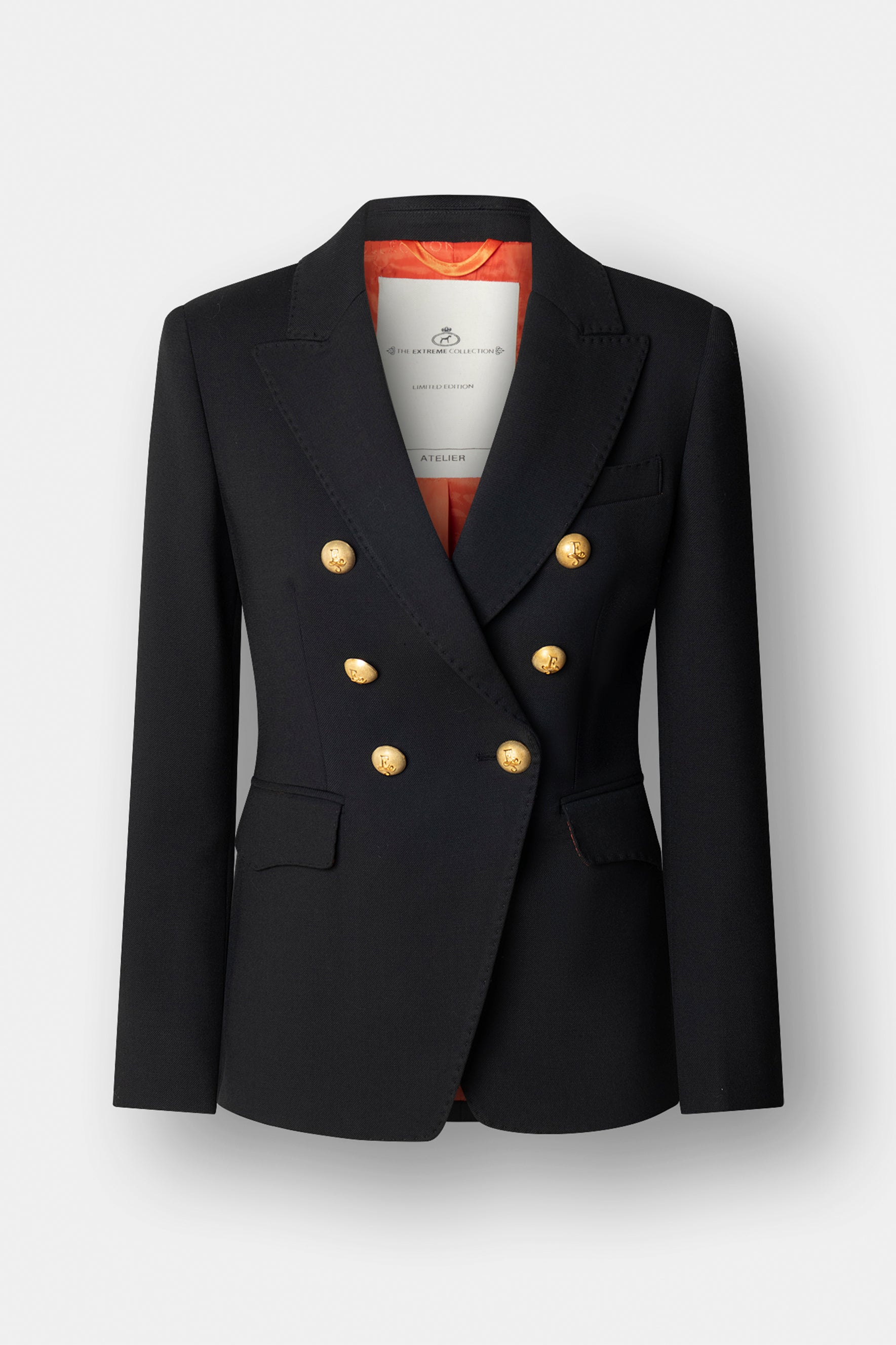 Garcia Vintage 02 Black Double-Breasted Blazer - Limited Edition