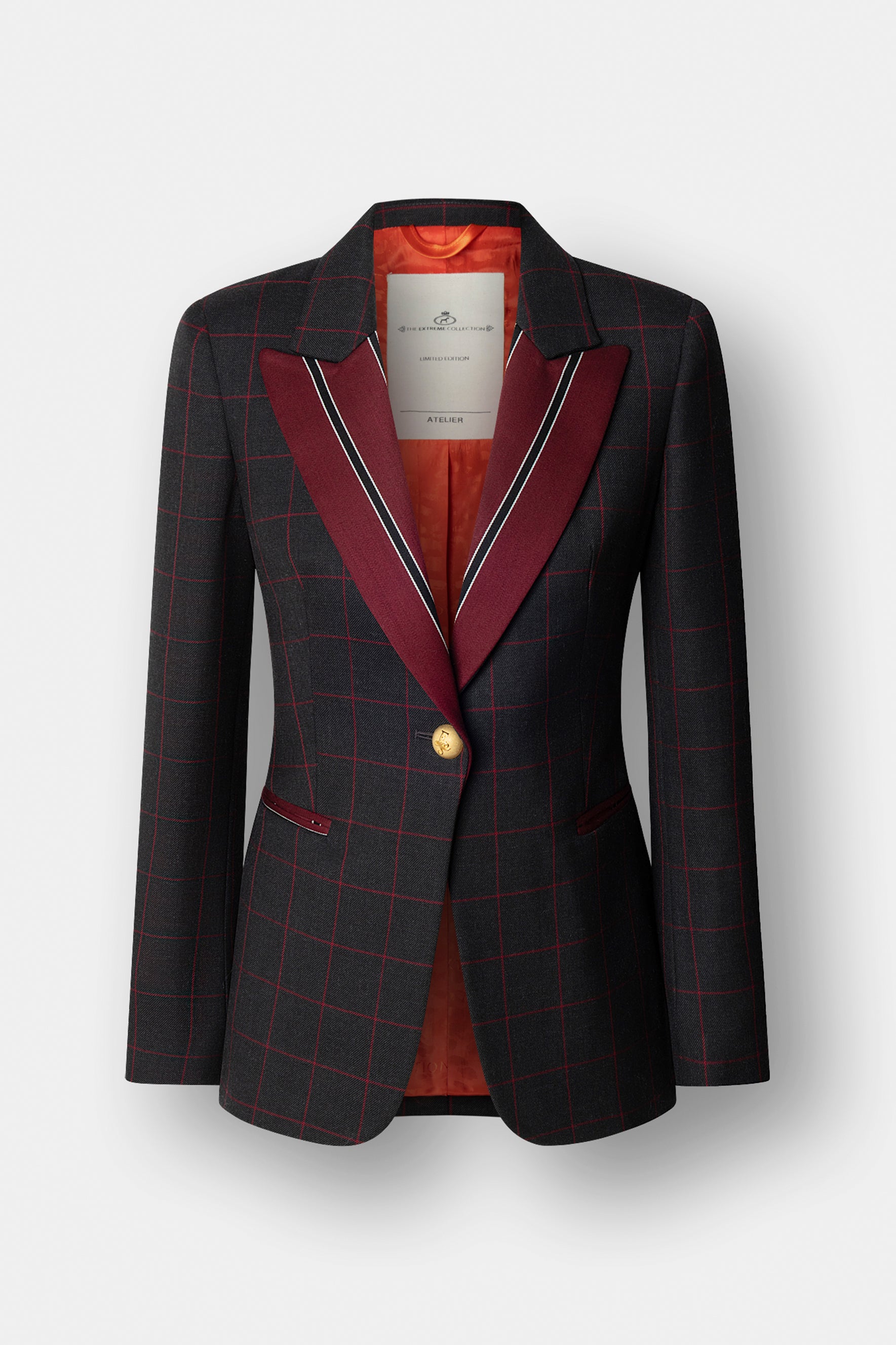 Rowan Wool Blazer with Contrast Lapel - Limited Edition