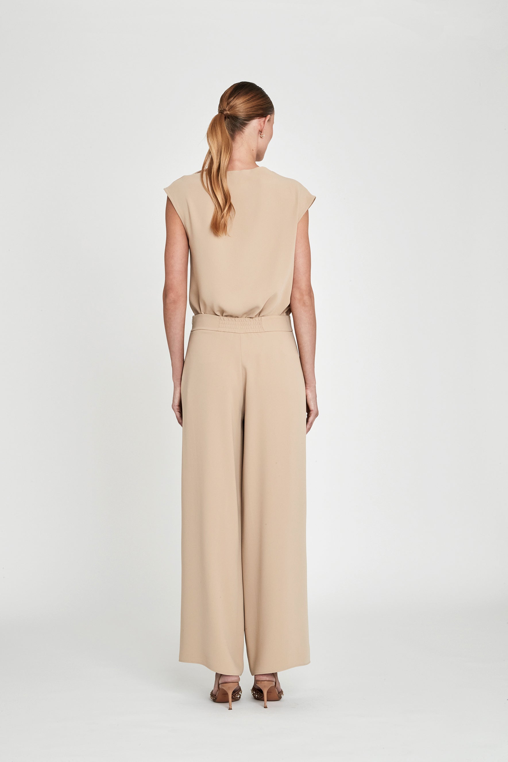 BENEDETTA TOFFEE ASYMMETRICAL TOP